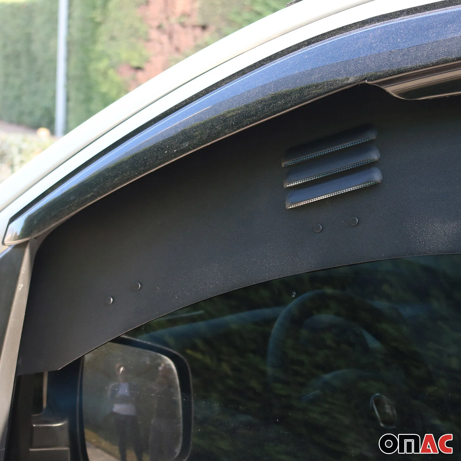 Lüftungsgitter Be & Entlüftung für Citroen Nemo 2008-2017 Aluminium Schwarz 2tlg - Image 3