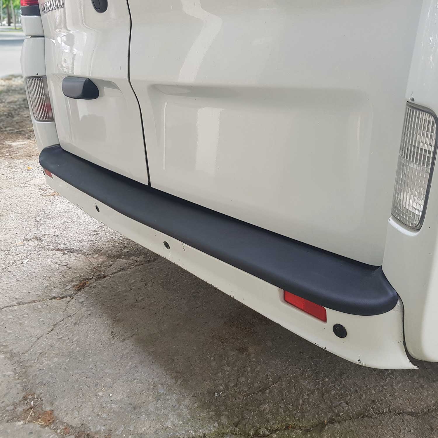 Ladekantenschutz Stoßstangenschutz für Fiat Talento 2016-2020 Acryl matt schwarz