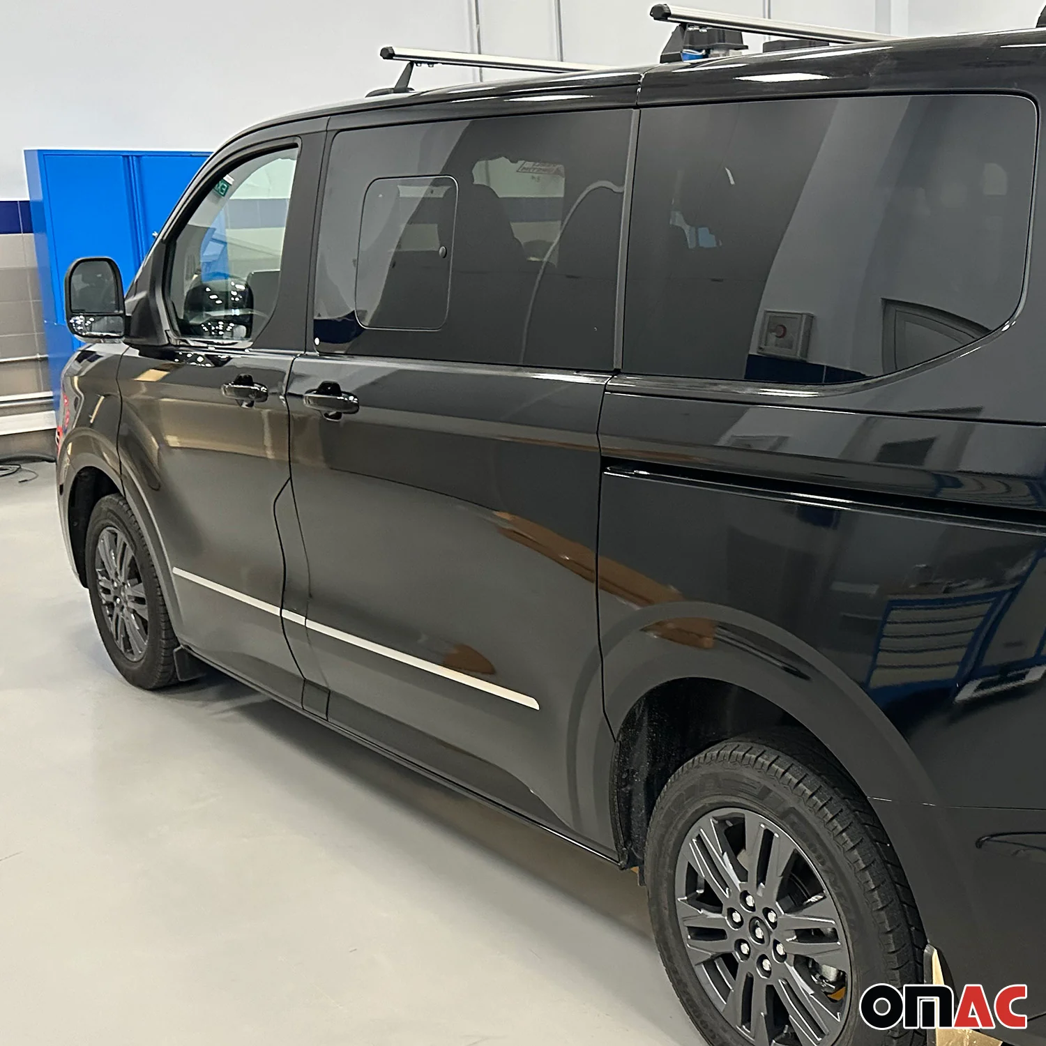 Seitentürleiste Türleiste für VW Transporter T7 2024-2026 Edelstahl 5x - Image 2