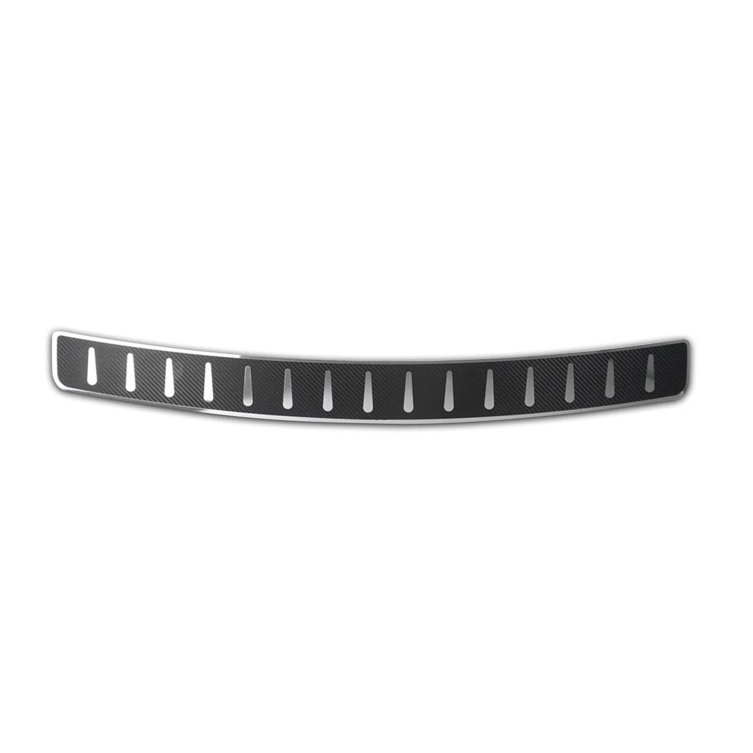 Ladekantenschutz für VW Golf mk4 Schrägheck 1997-2006 Edelstahl carbon foliert - Image 2