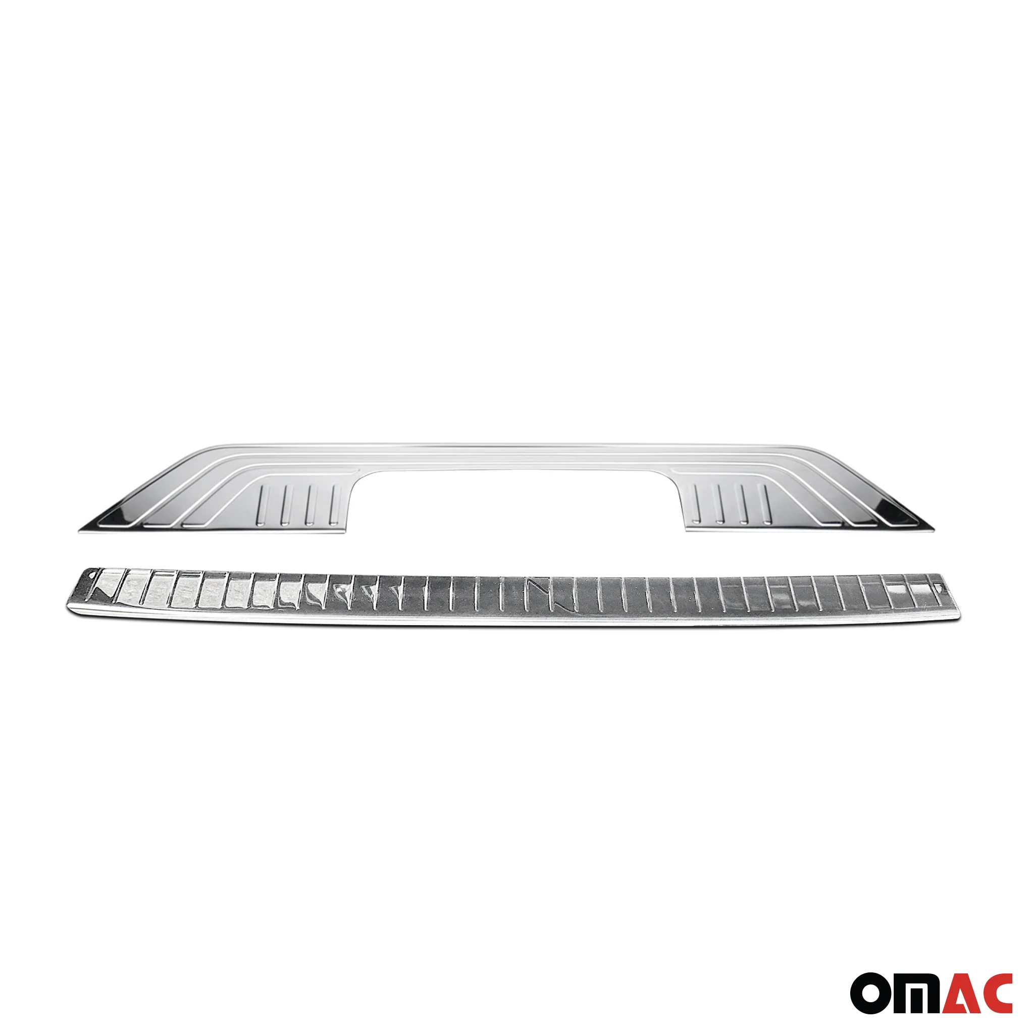 Ladekantenschutz & Stoßstange Satz für Mercedes Vito W447 2014-26 Chrom Glänzend - Image 6
