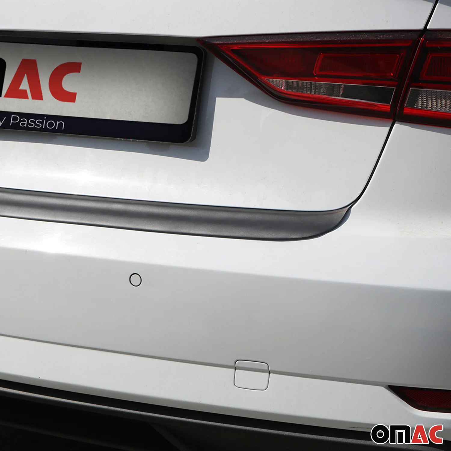 Ladekantenschutz Stoßstange für Audi A3 8V Limo 2017-2020 FL Acryl matt schwarz - Image 6