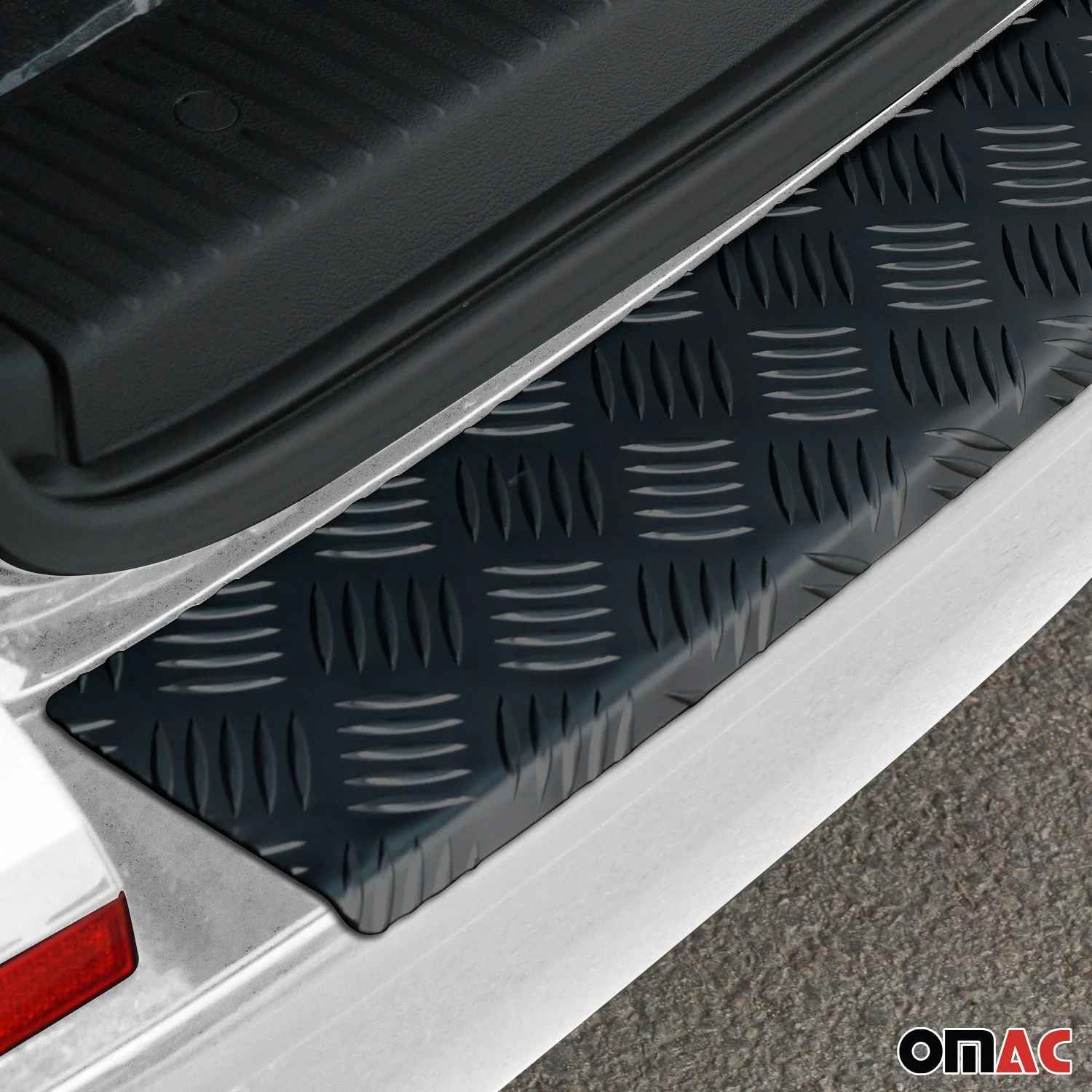 Ladekantenschutz Stoßstangenschutz für Nissan NV400 2012-2022 Aluminium Schwarz - Image 5