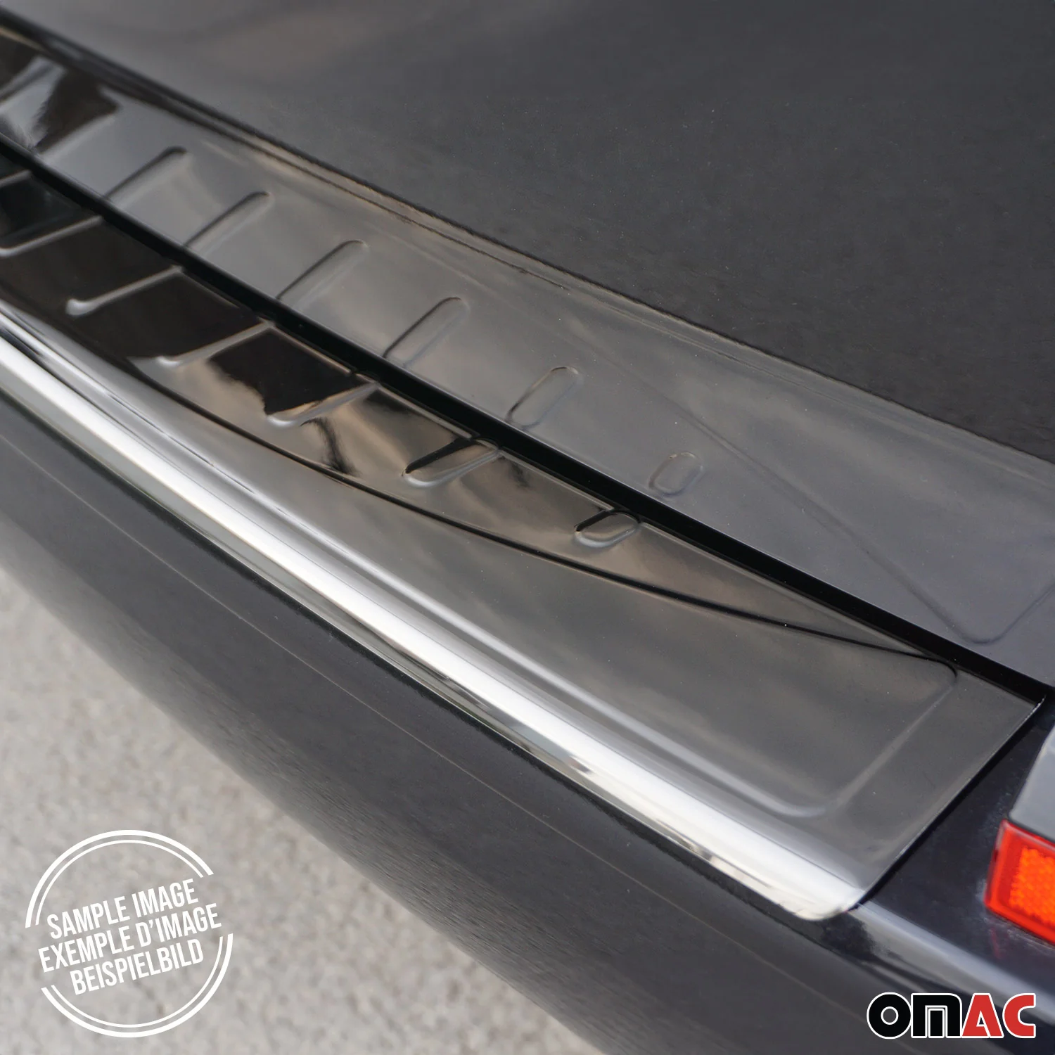 Ladekantenschutz Stoßstange für Nissan Primastar 2001-14 Edelstahl Dunkel Chrom - Image 6
