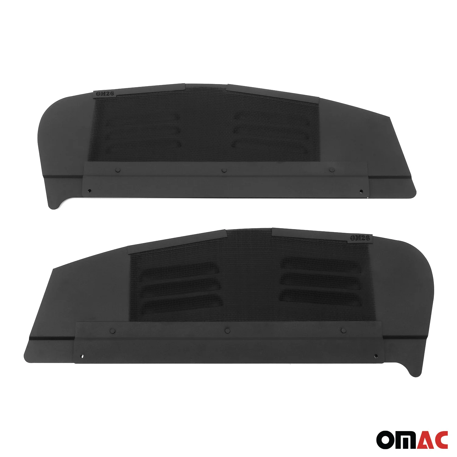 Lüftungsgitter Be & Entlüftung für Renault Trafic 3 2014-2024 Alu Schwarz 2x - Image 5