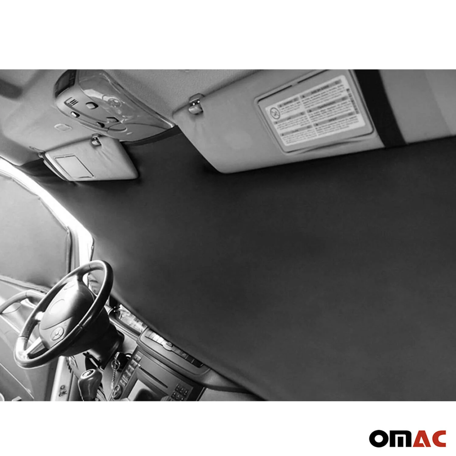 Magnetisch Vorhänge Auto für Ford Transit Tourneo Custom 2023-2026 Schwarz - Image 2