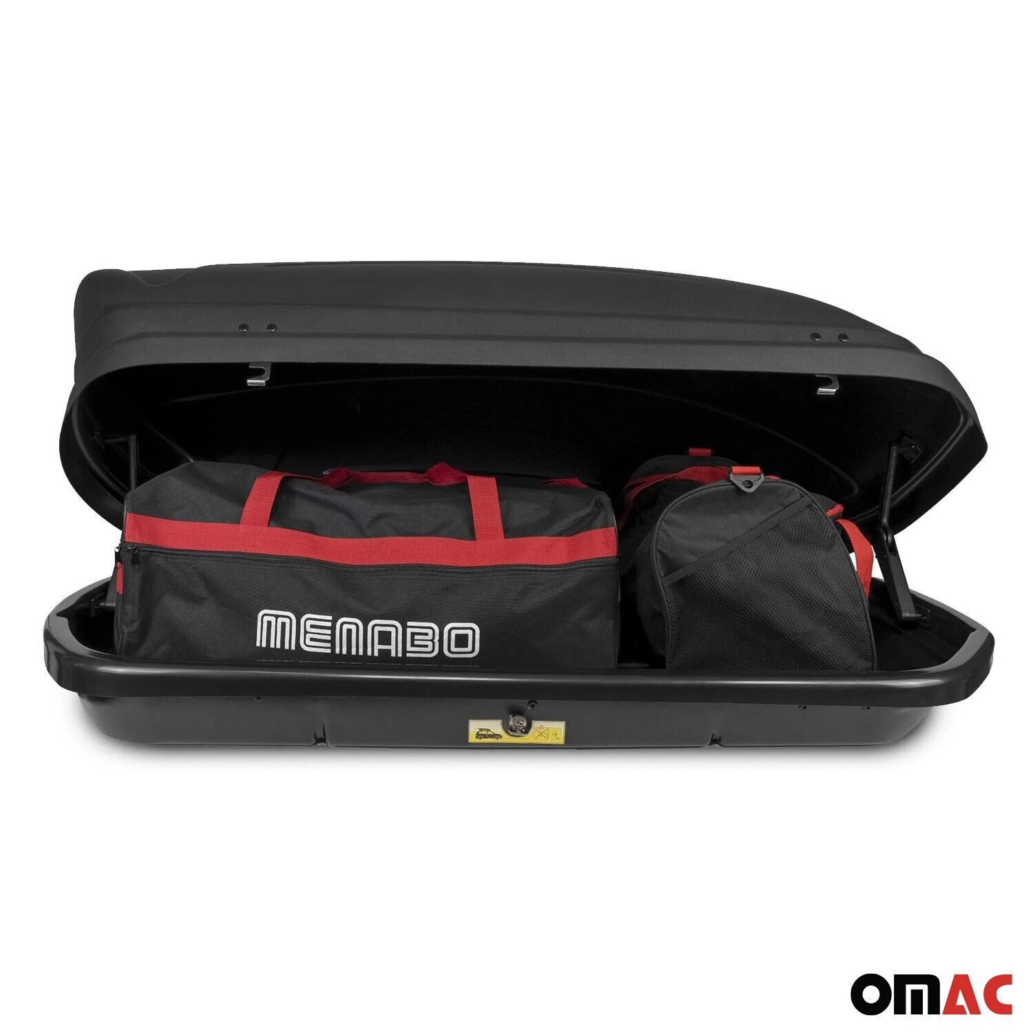 Menabo Dachkoffer Dachbox Gepäckbox Dachgepäckträger Autobox Gepäck Mania 400L - Image 6