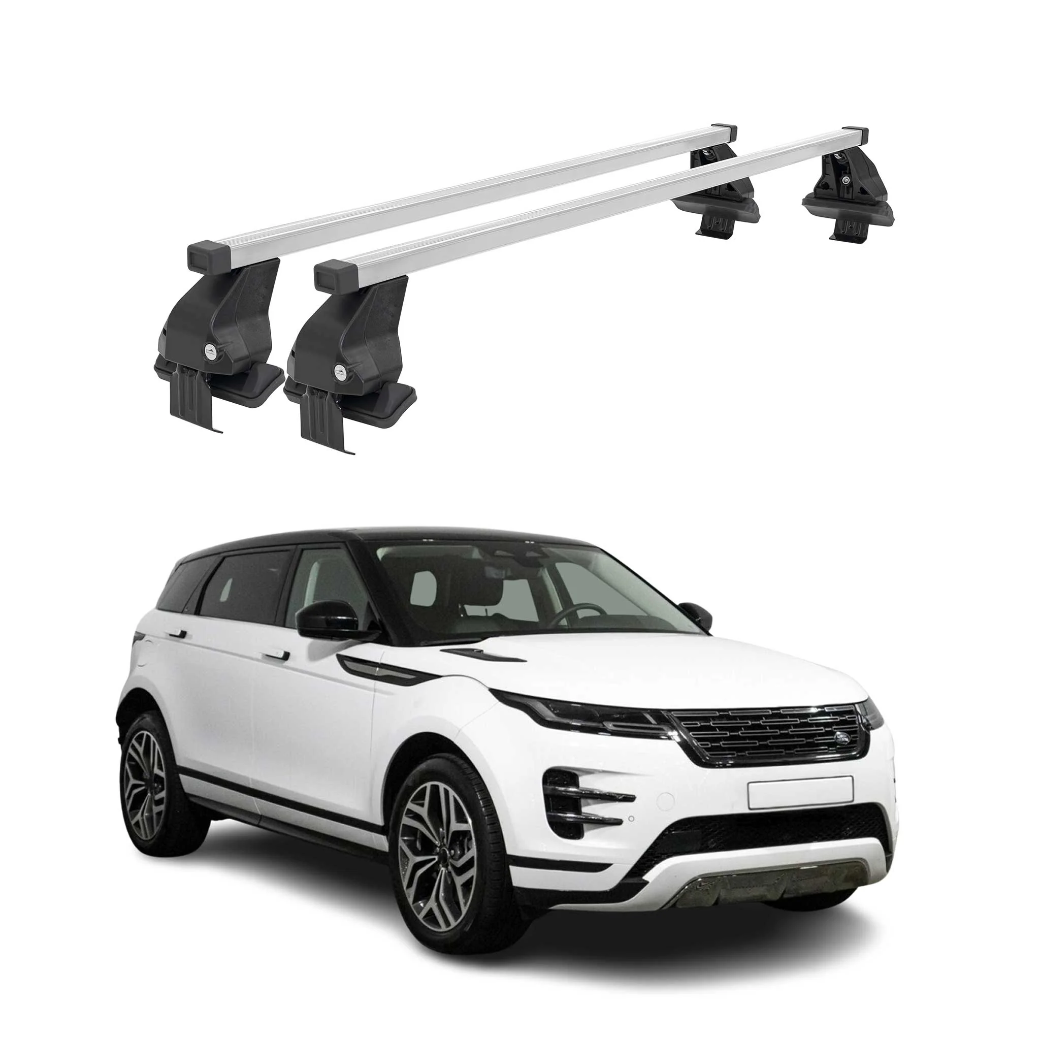 Menabo Dachträger für Land Rover Range Rover Evoque L551 2019-26 50kg Stahl Grau