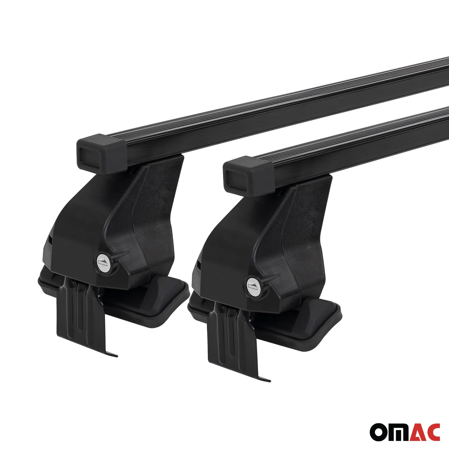 Menabo Stahl Dachträger Gepäckträger für Ford C-Max 2010-2019 Schwarz 2tlg - Image 11