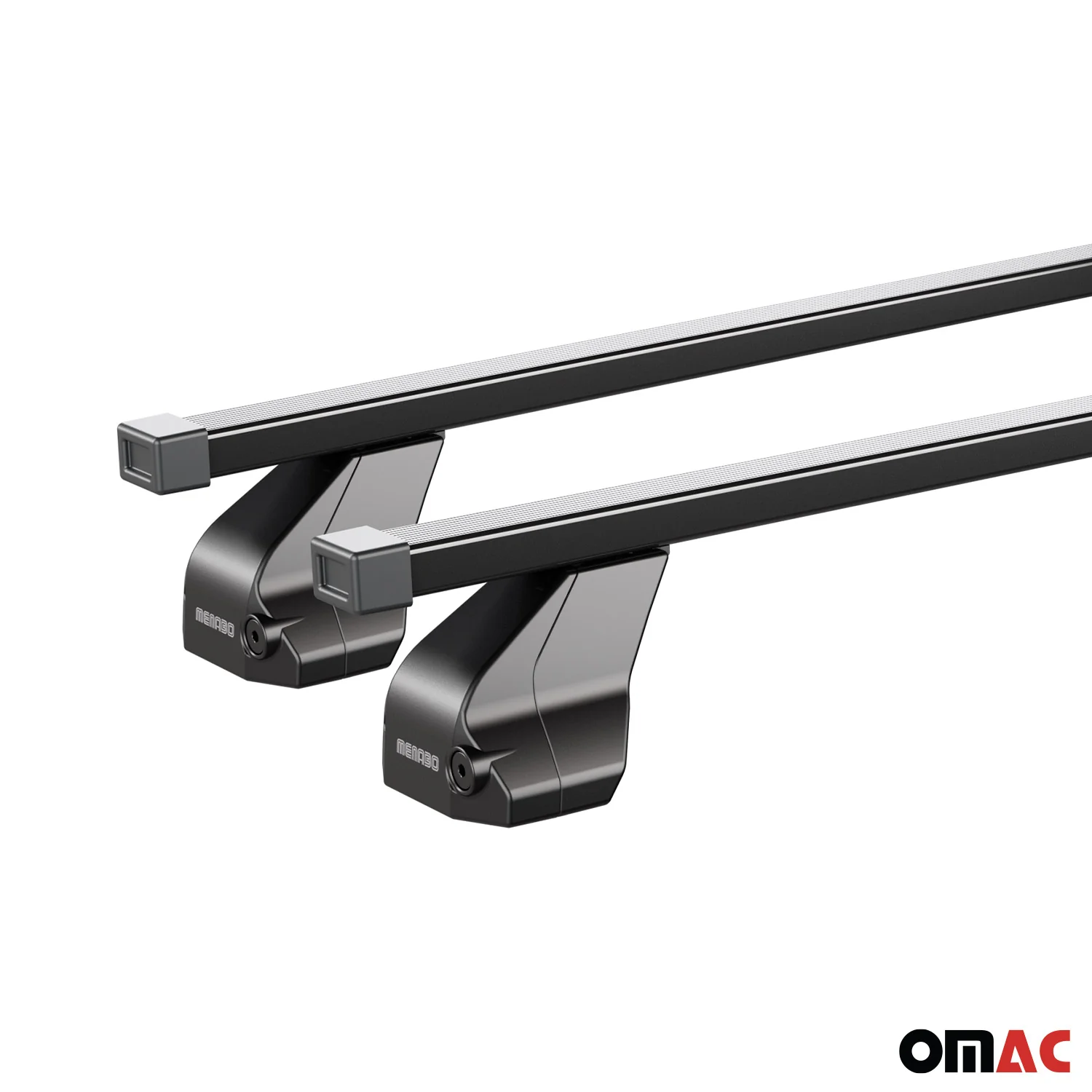 Menabo Dachträger Grundtäger für Opel Astra H 2004-2010 75kg Stahl Schwarz 2 tlg - Image 10