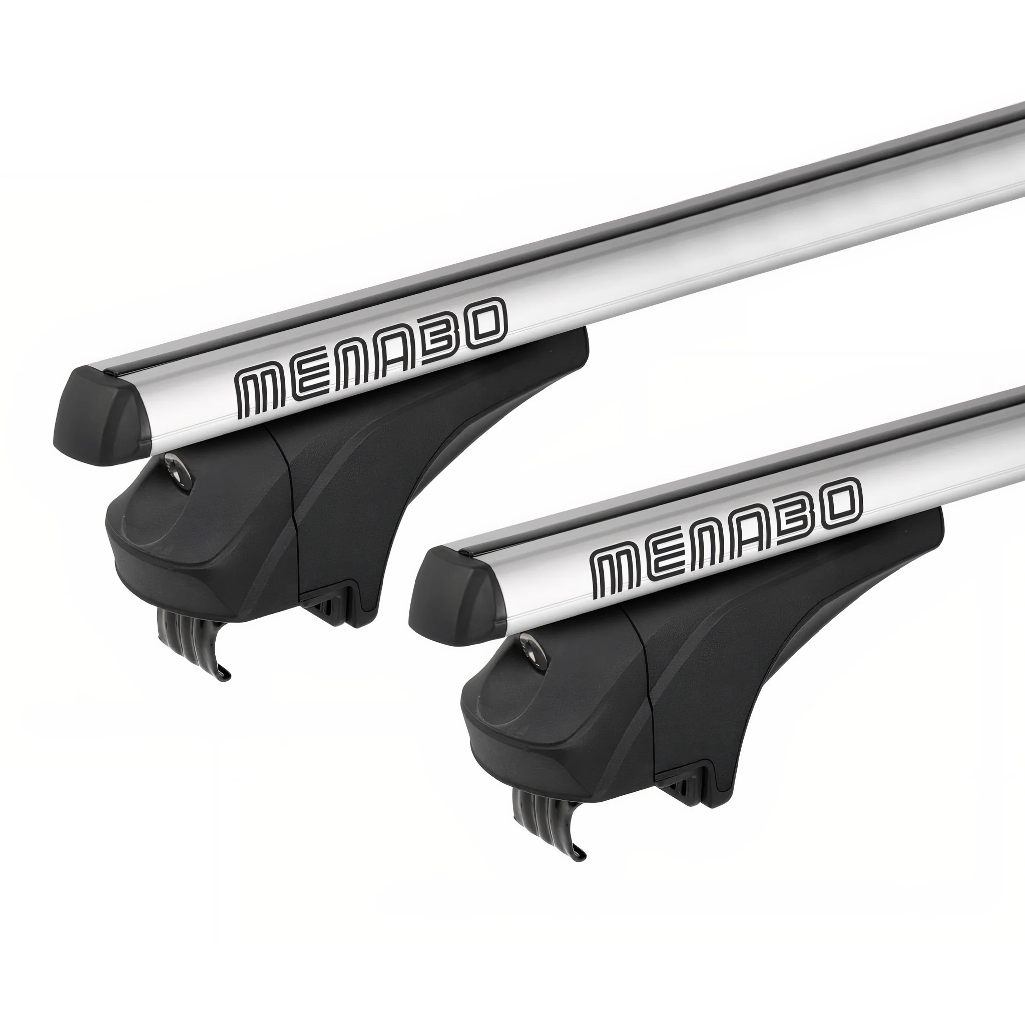 Menabo Dachträger Grundtäger für Audi Q8 4M 2018-2026 Aluminium Silber 2 tlg - Image 9