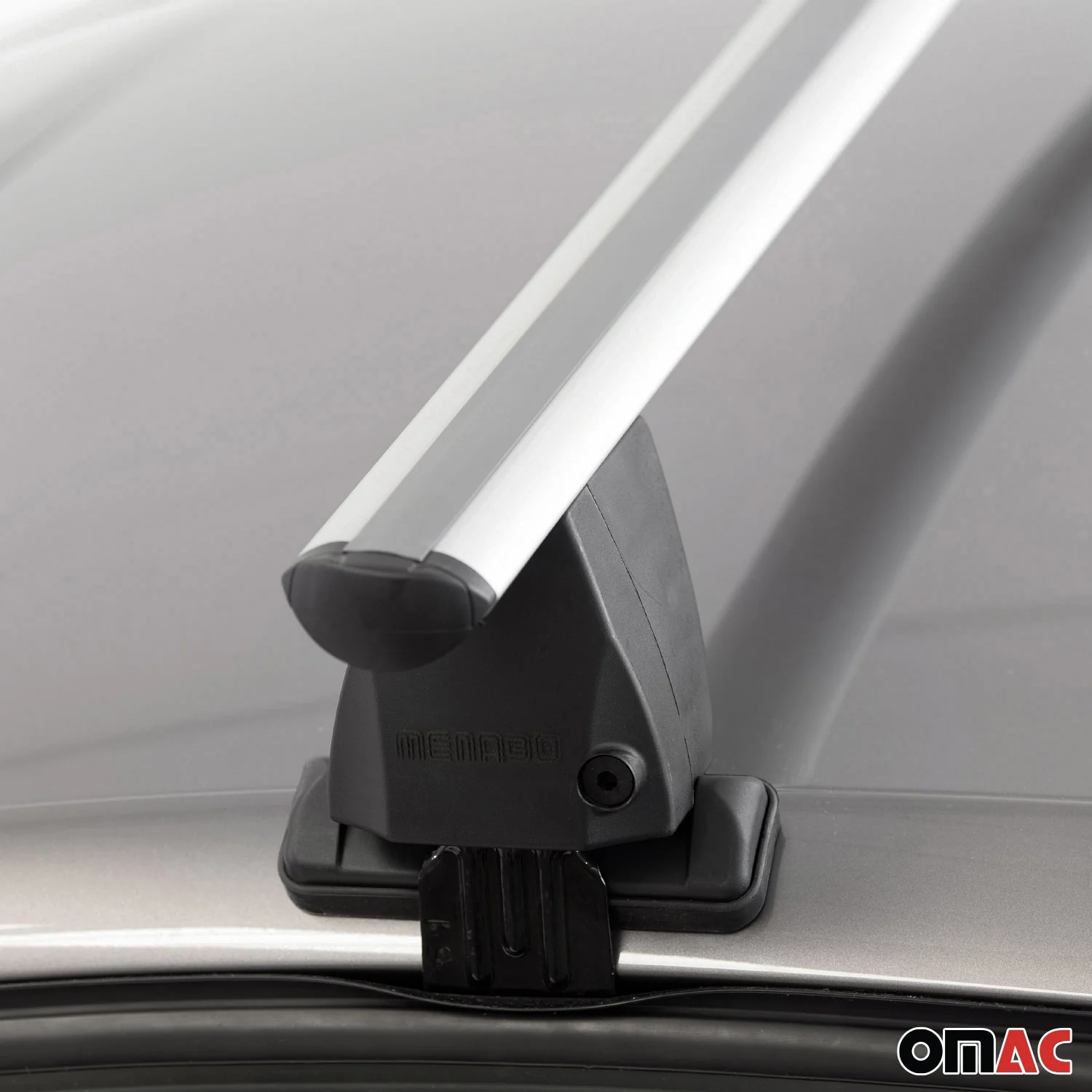 Menabo Dachträger Grundträger für VW Passat B8 Alltrack 2014-2018 Alu Grau 2x - Image 11