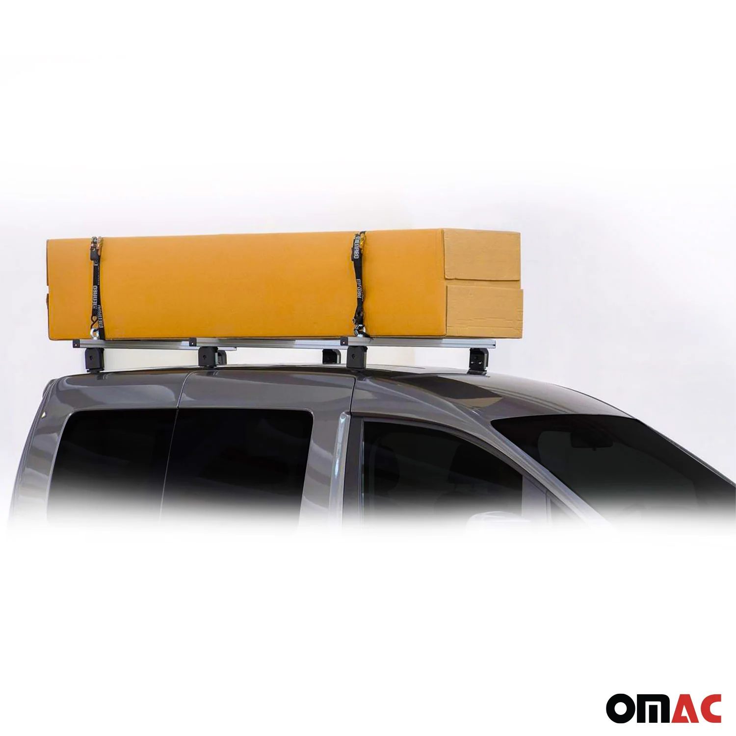 Menabo Dachträger Querträger für Ford Transit Connect 2013-2024 L1 Alu Grau 3x - Image 9