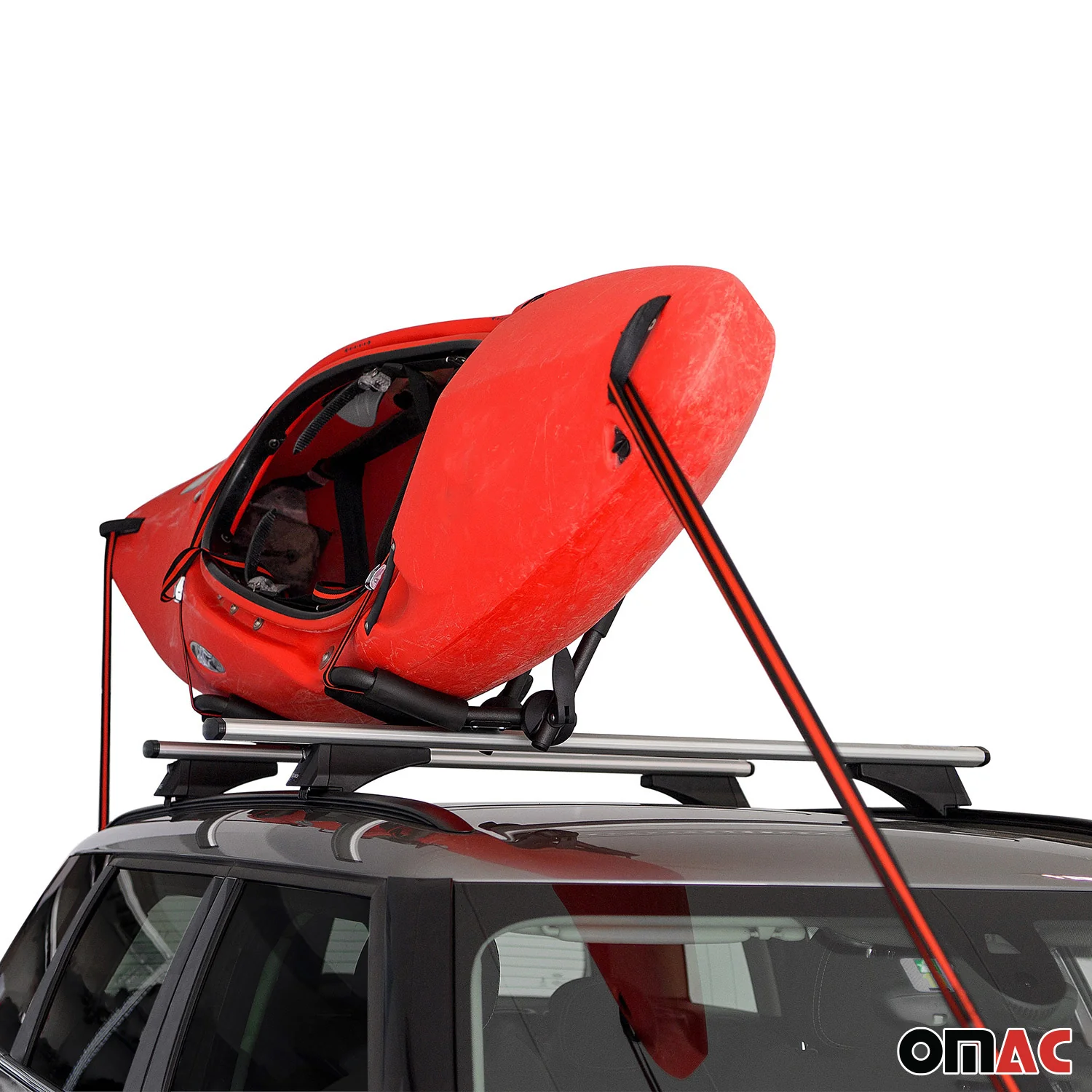 Menabo Kajakträger Kanuhalter Auto Bootshalter Kajakstütze Bootsträger J-Träger - Image 6