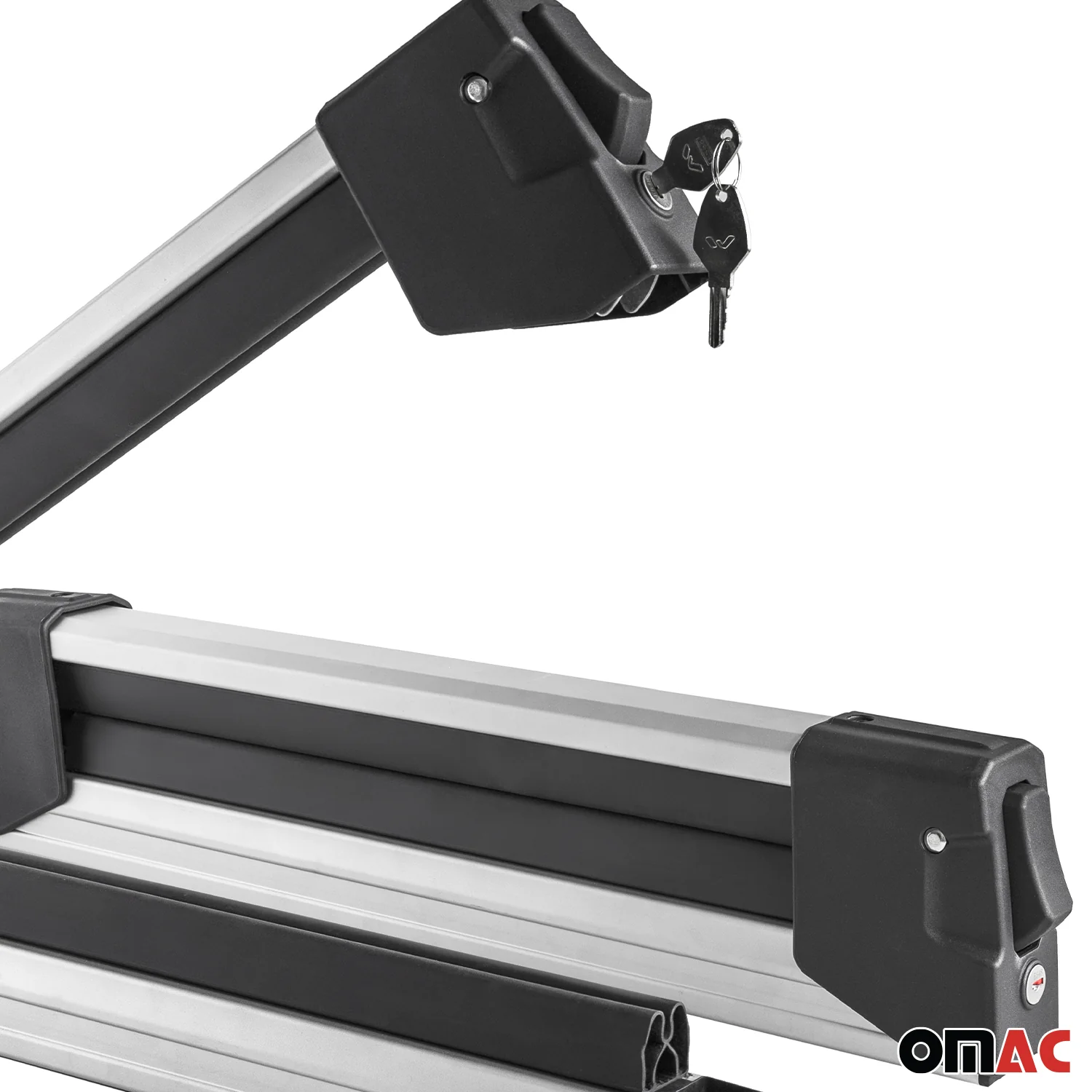 Menabo Skiträger Snowboard Träger Universal Abschließbar Schwarz 2x - Image 4