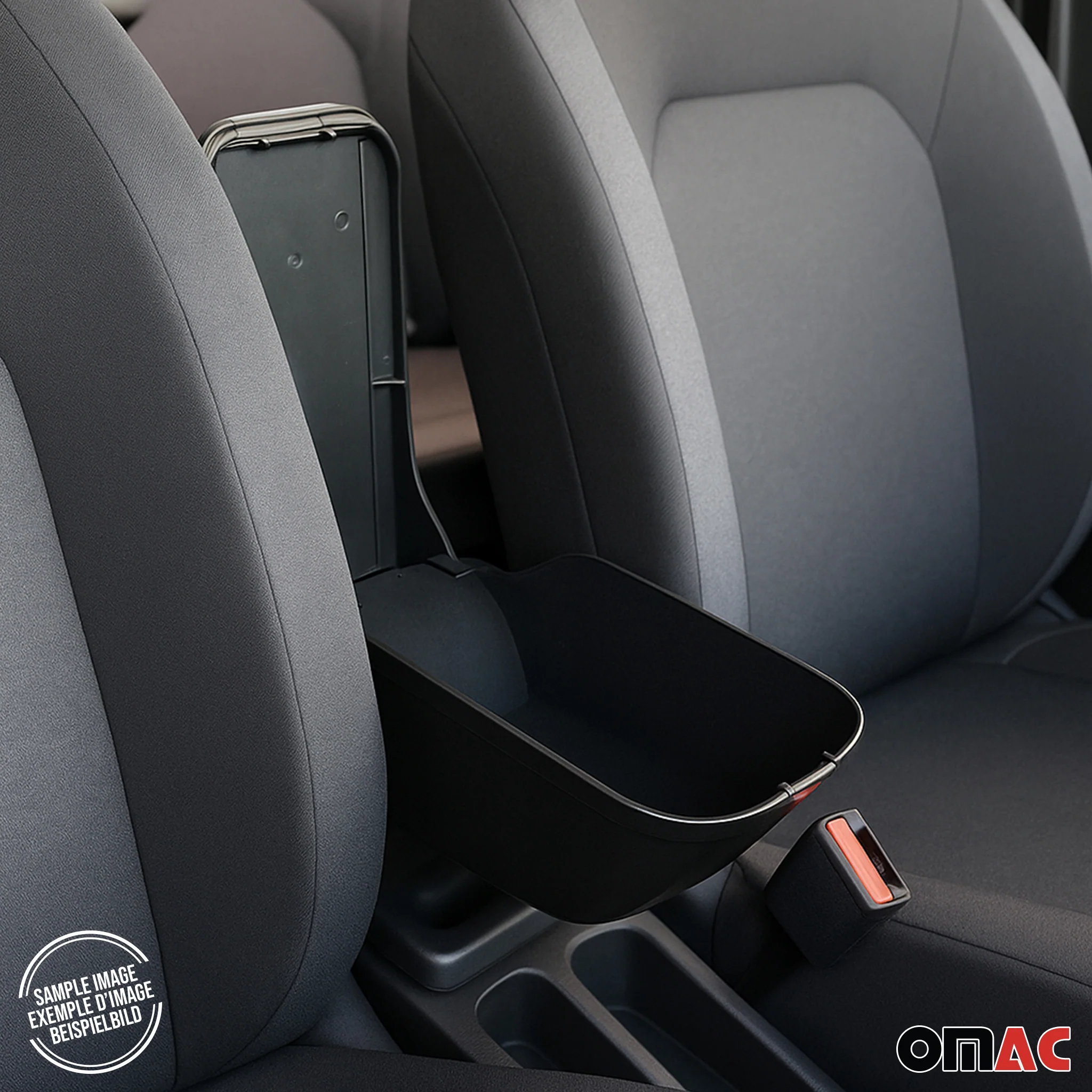 Mittelarmlehne Armlehne für Nissan Juke 2011-2019 PU-Leder ABS Schwarz - Image 7