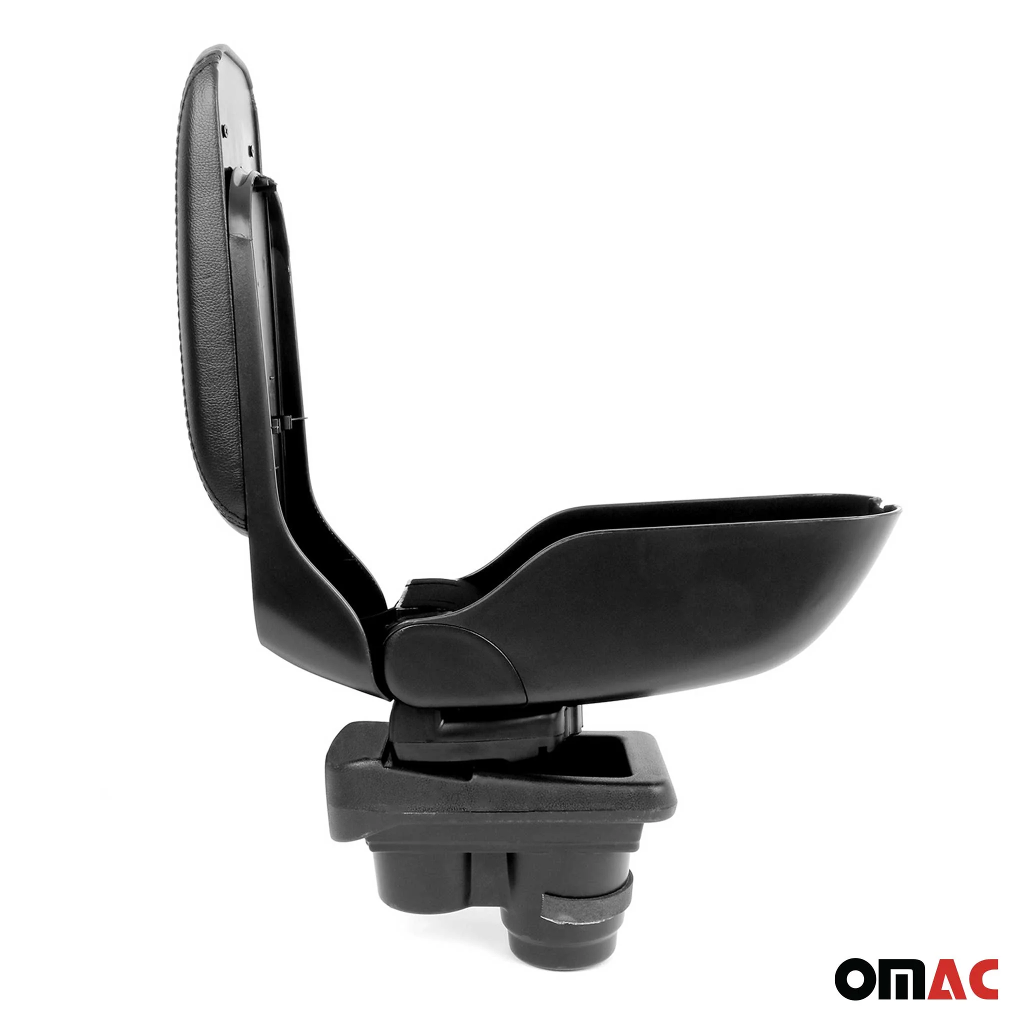 Mittelarmlehne Armlehne für VW Caddy 2003-2020 Touran 2003-2015 PU-Leder Schwarz - Image 10