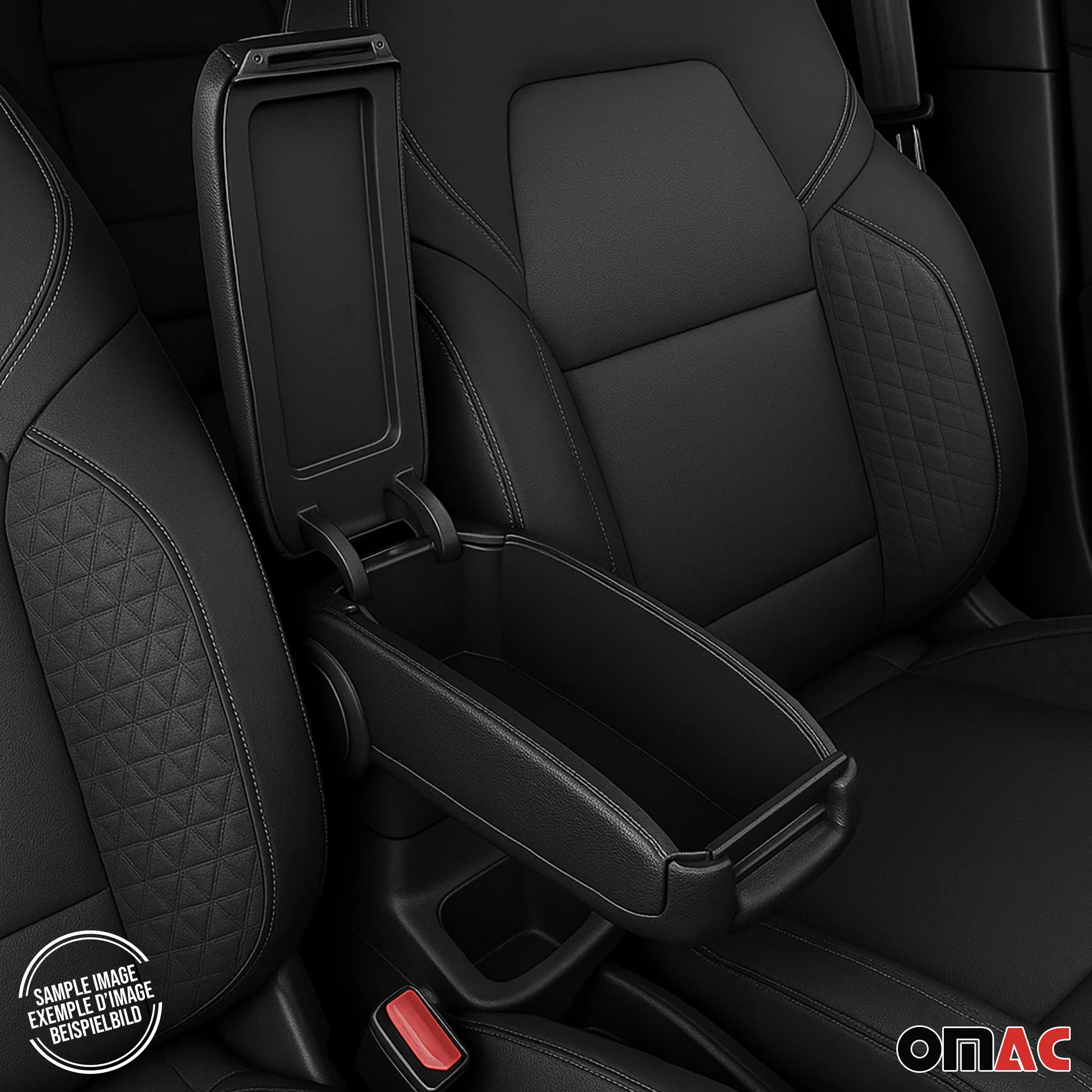 Mittelarmlehne Armlehne für Ford Transit / Tourneo Connect 2002-2009 PU-Leder - Image 7