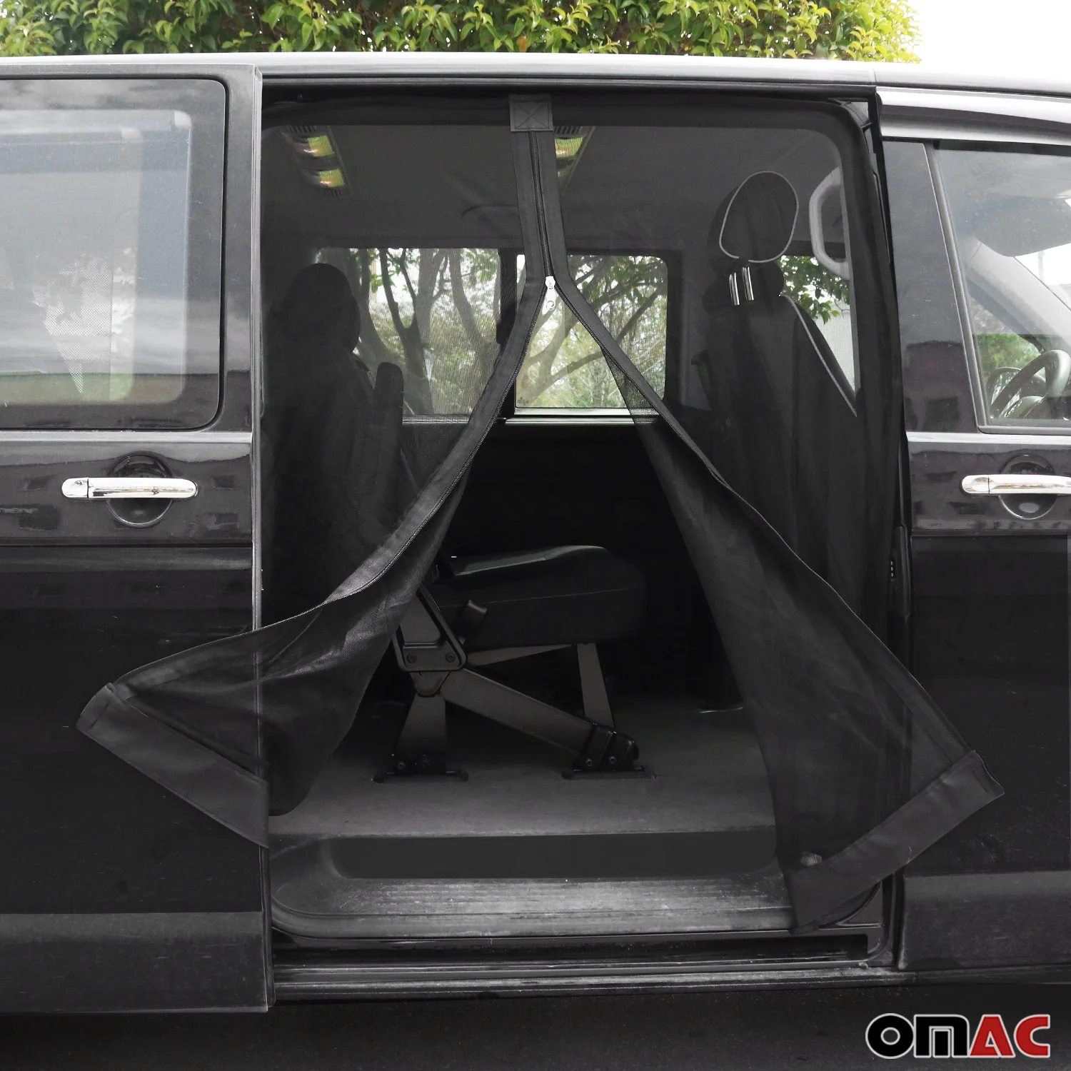 Moskitonetz Magnetisch Insektenschutz für VW Crafter 2017-2026 Schwarz 1tlg - Image 2
