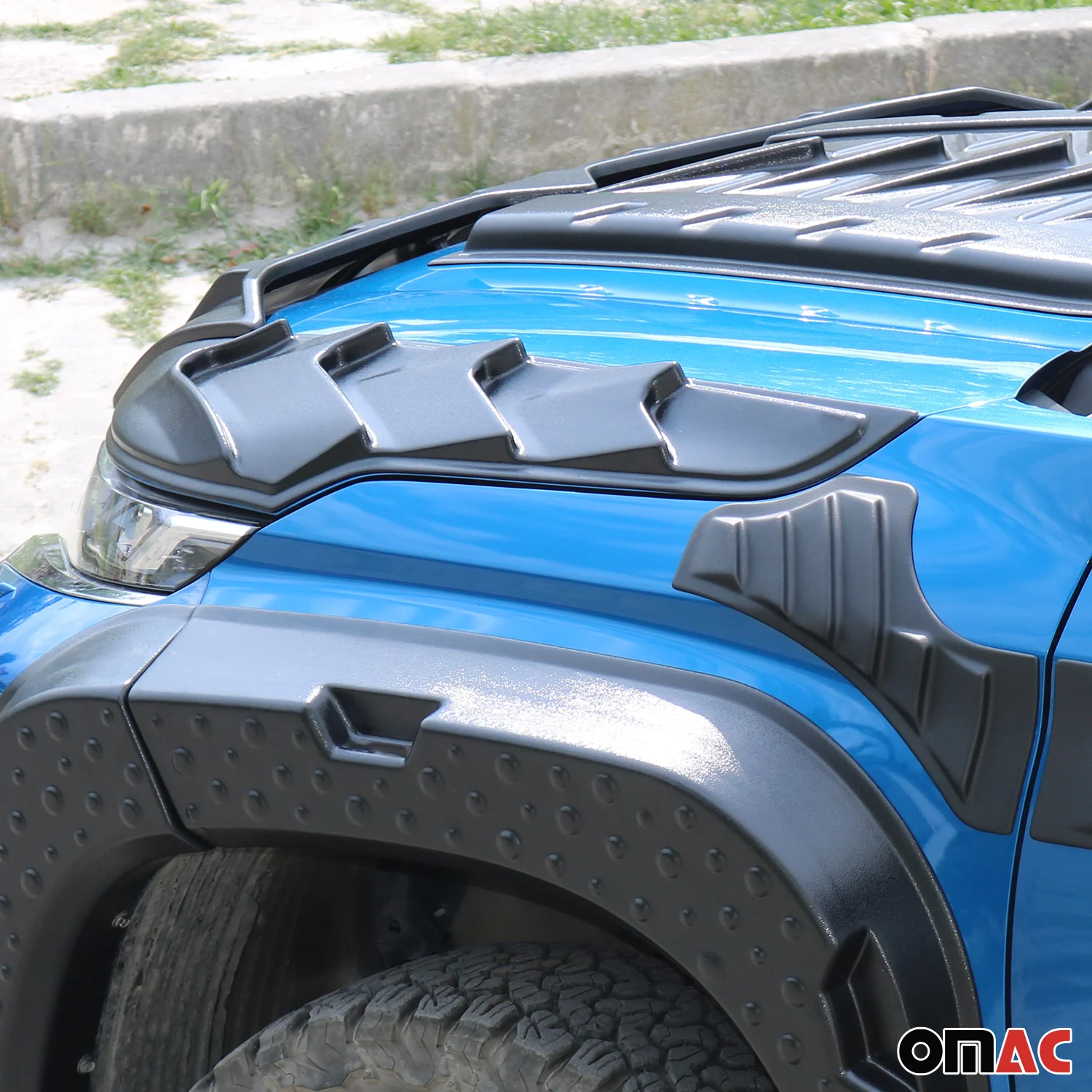 Motorhaube Deflektor Insekten Steinschlagschutz für Mitsubishi L200 2019-2026 3x - Image 4