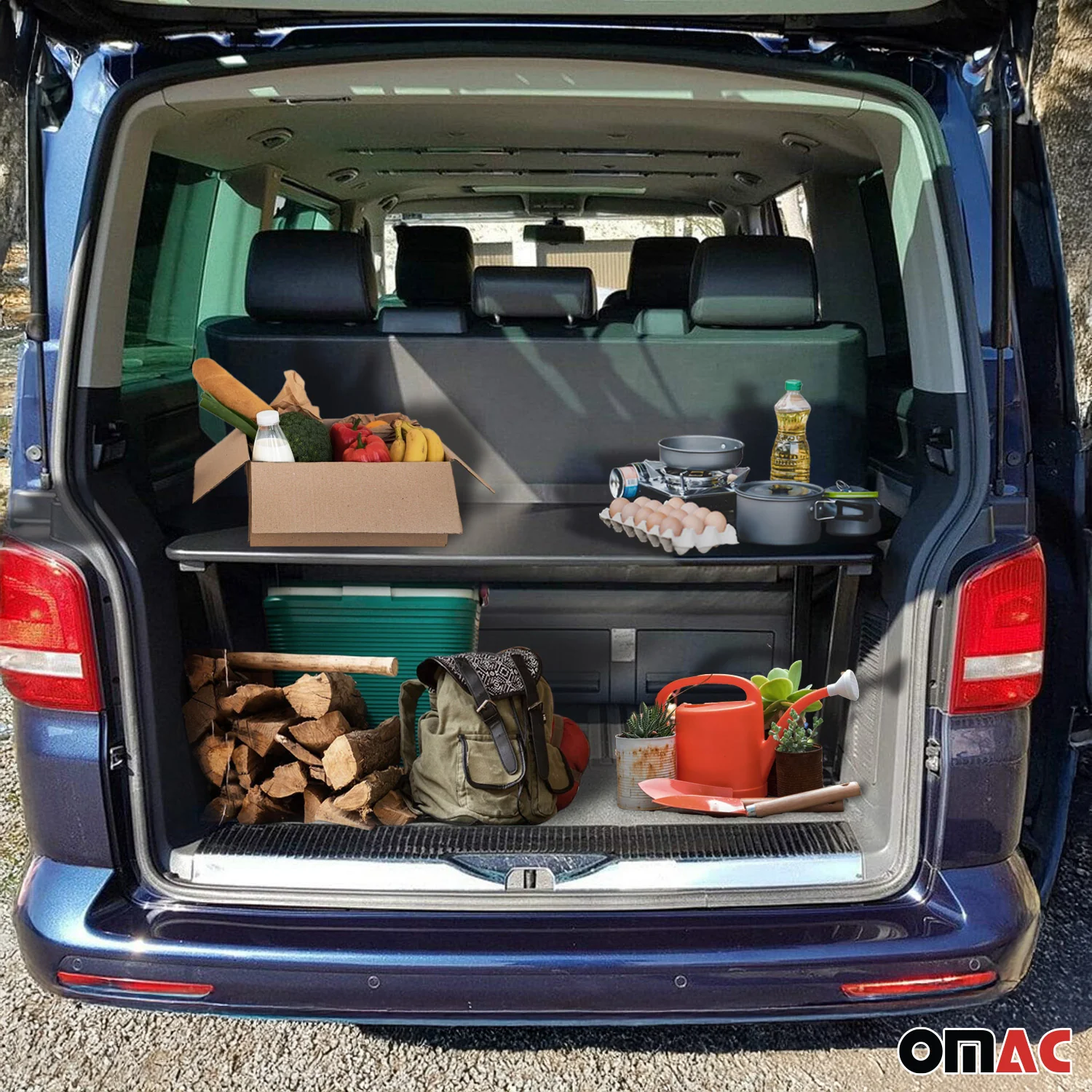 Multiflexboard Bettverlängerung Ablage für VW T7 Caravelle 2024-2026 3 tlg - Image 6