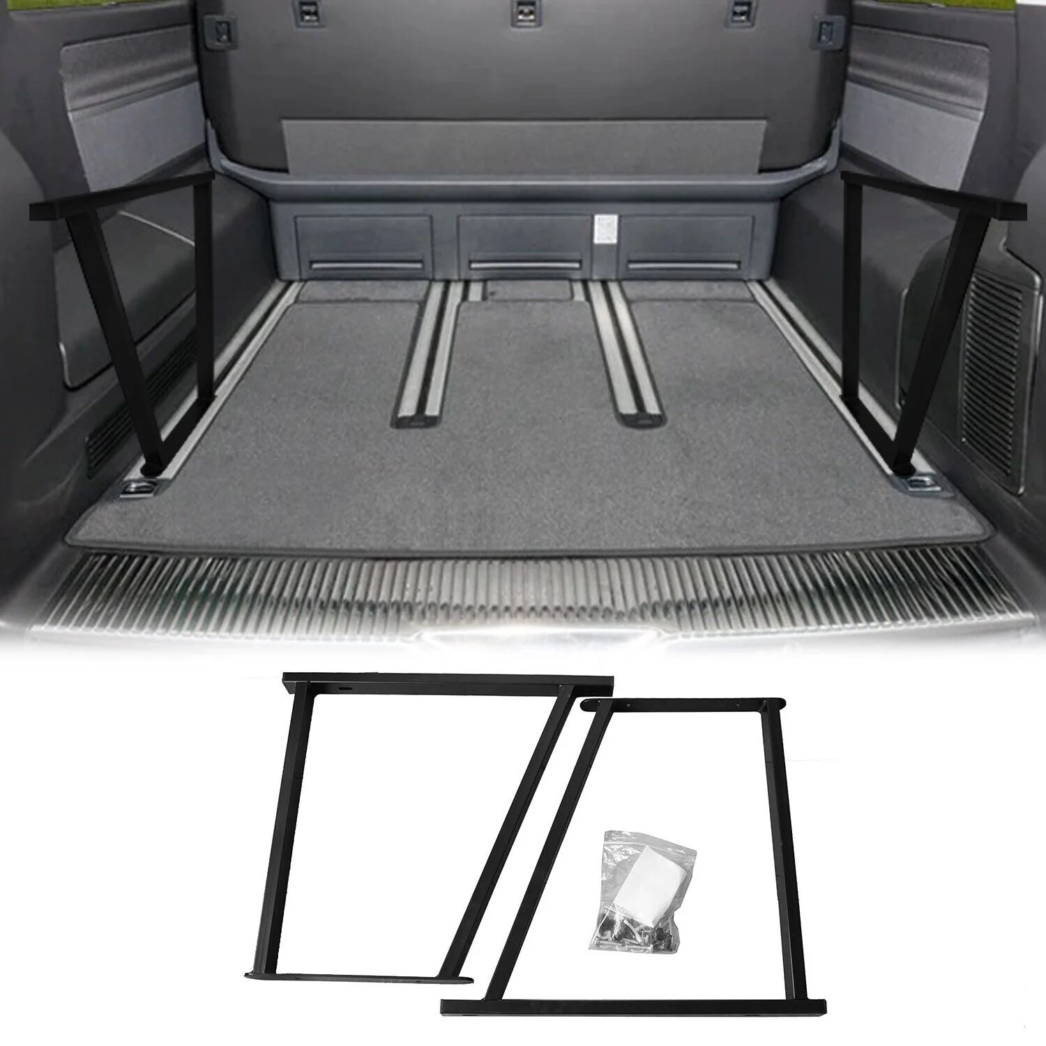 Multiflexboard Schienen 2x für Mercedes Vito W447 2014- mit Unterlage Schrauben