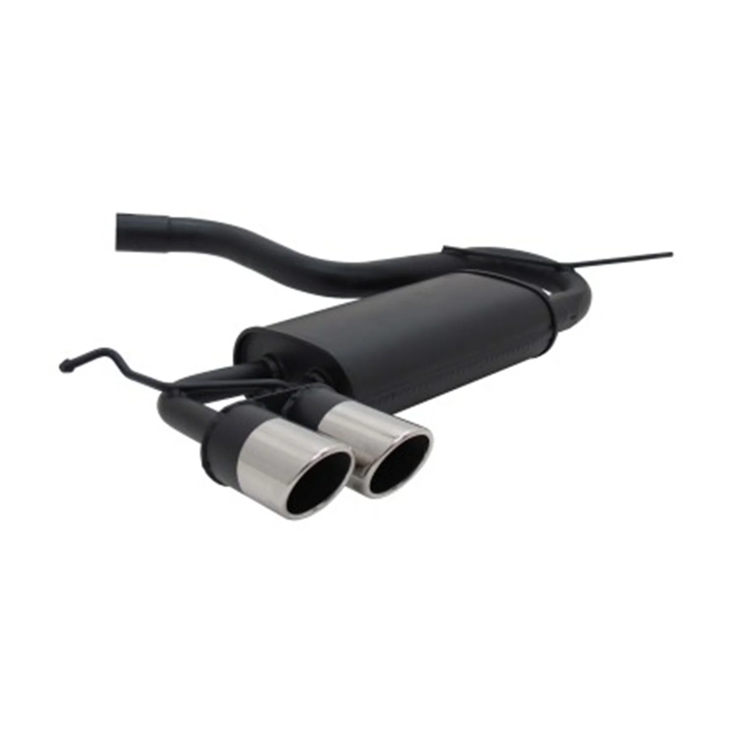 Novus Sportauspuff für Audi A3 / VW Golf 5 6 / VW Scirocco 2x76mm SR-Design