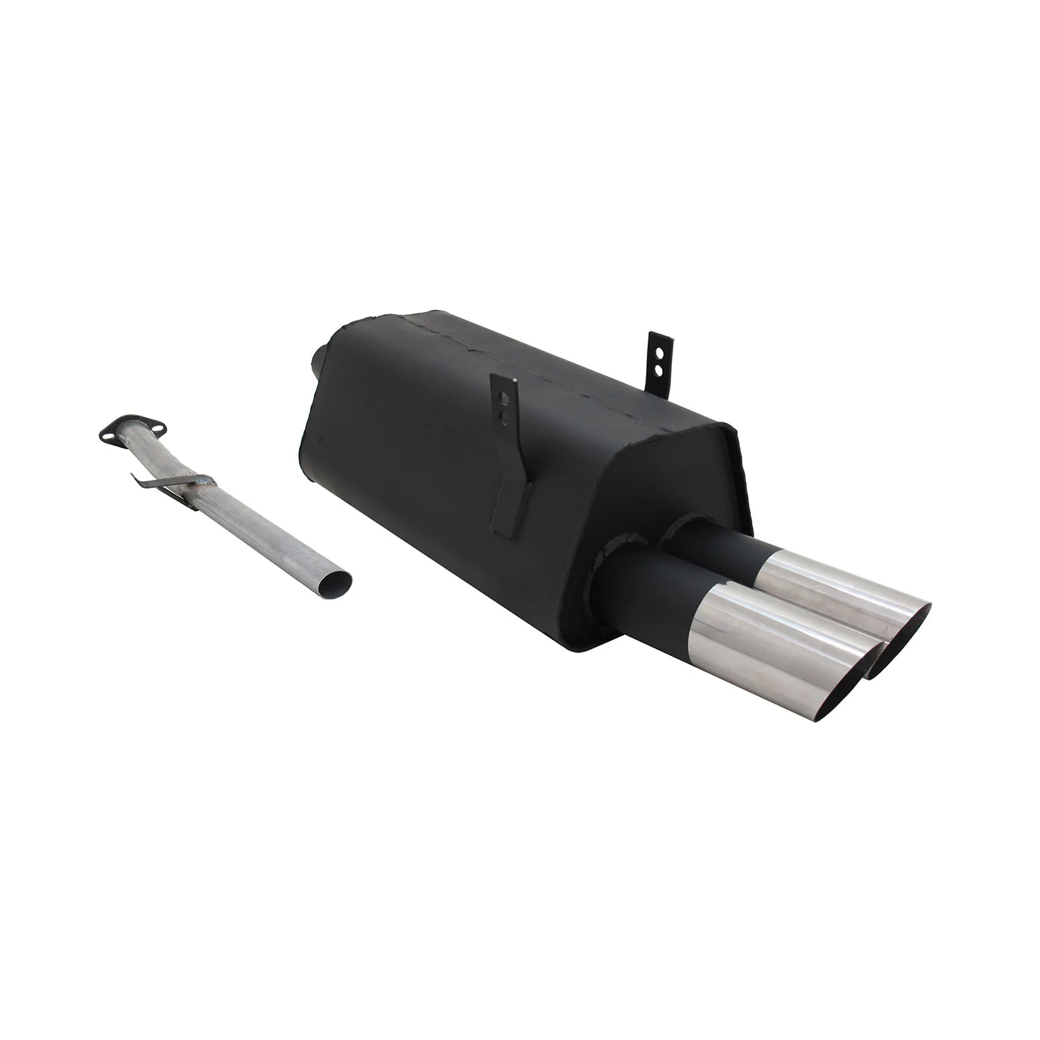 Novus Sportauspuff für BMW 3er E36 316 / 318 2x76mm MS-Design mit ABE