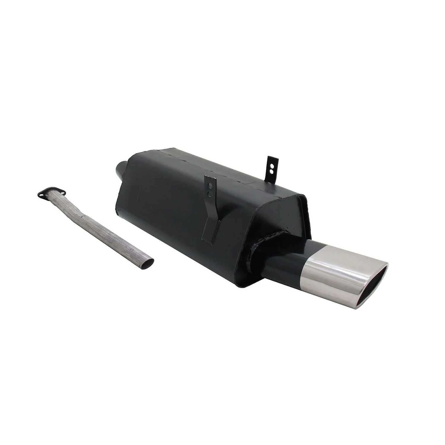 Novus Sportauspuff für BMW 3er E36 320 / 323 135x75mm Endschalldämpfer mit ABE