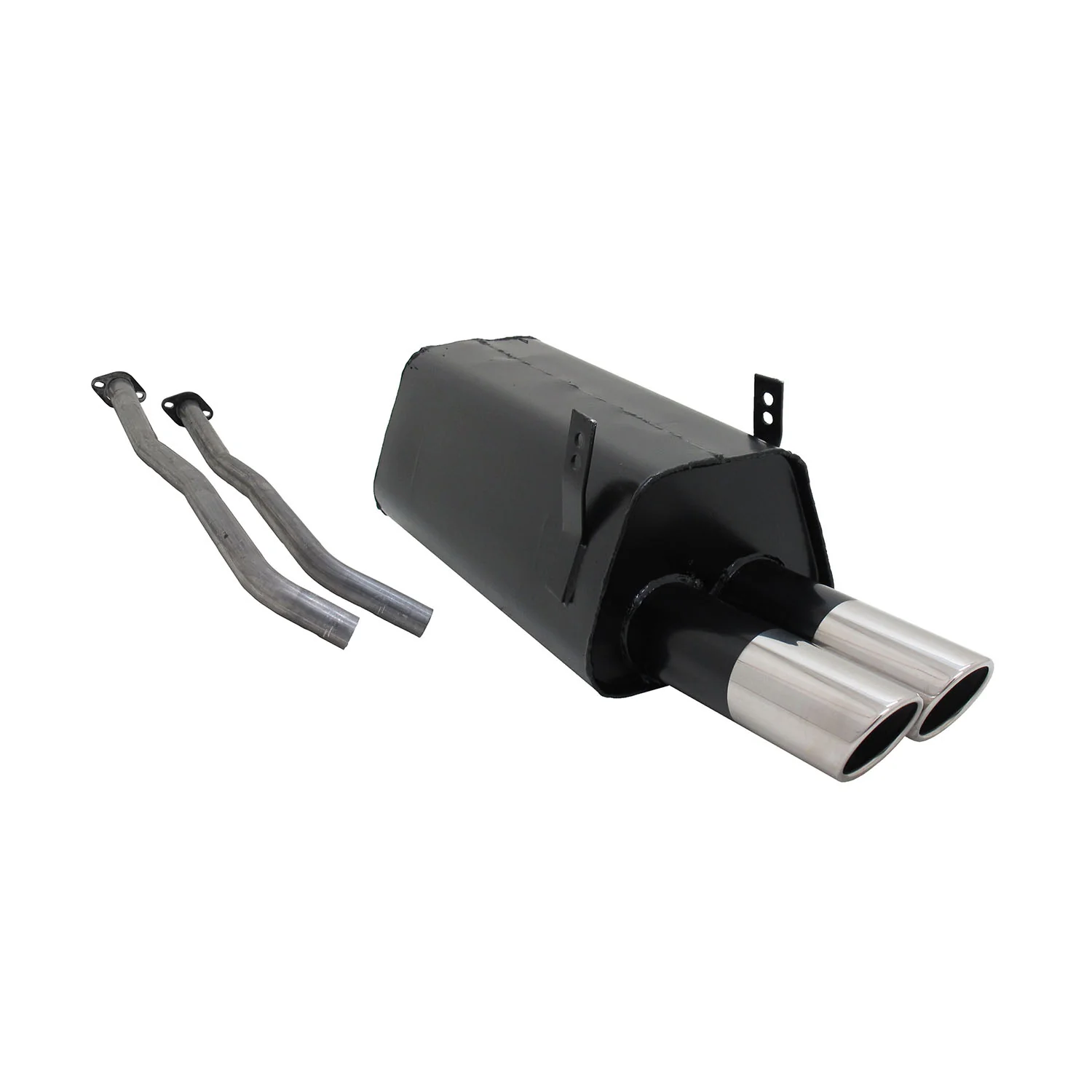 Novus Sportauspuff für BMW 3er E36 325i 2x76 SR-Design Endschalldämpfer mit ABE