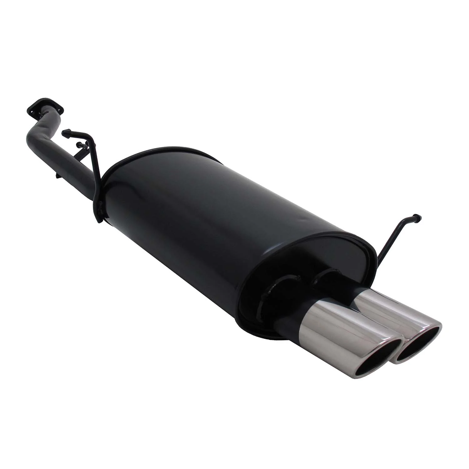 Novus Sportauspuff für BMW E36 Compact 316i 2x76mm SR-Design mit ABE