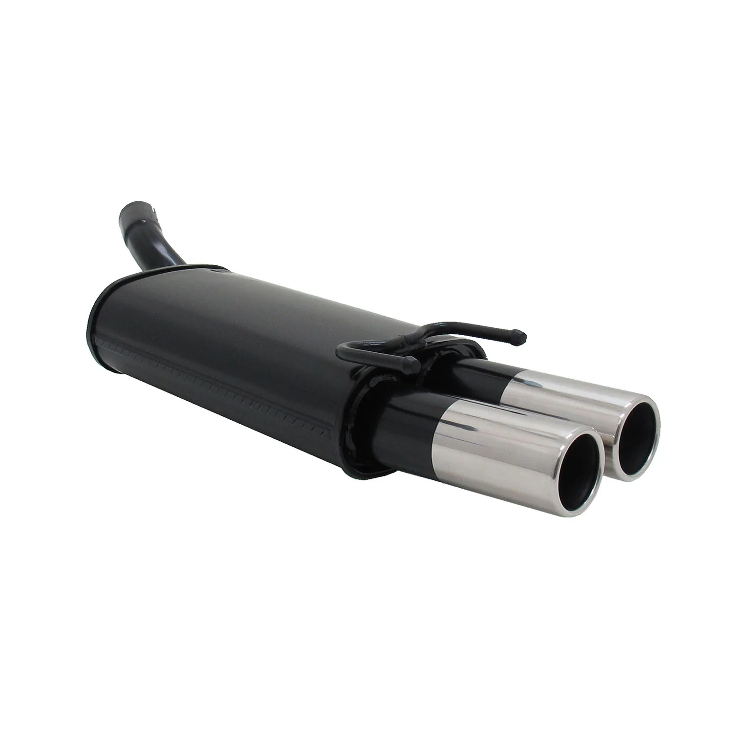 Novus Sportauspuff für Opel Corsa B 2x76mm Endschalldämpfer mit ABE