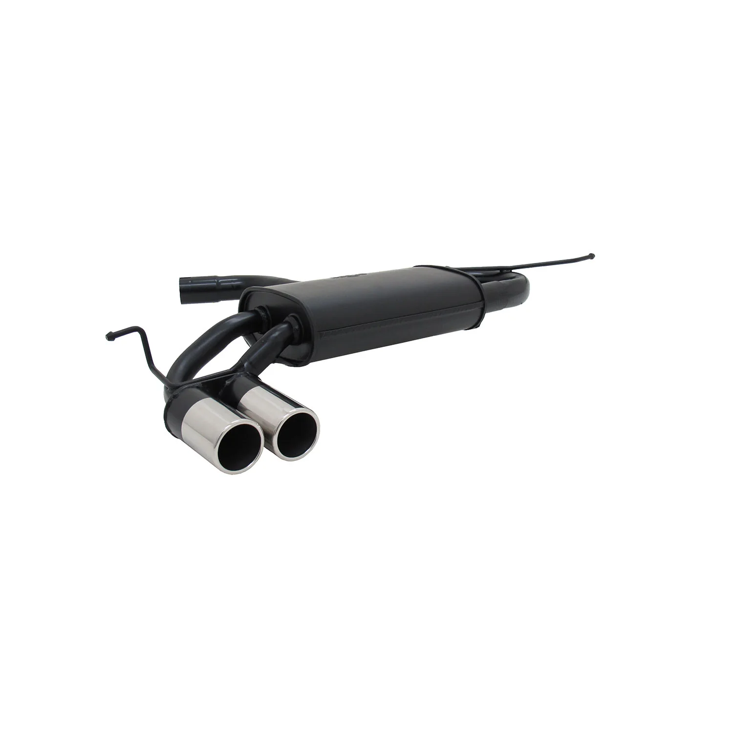 Novus Sportauspuff für VW Golf 5 / VW Golf 6 2x76mm Endschalldämpfer mit ABE