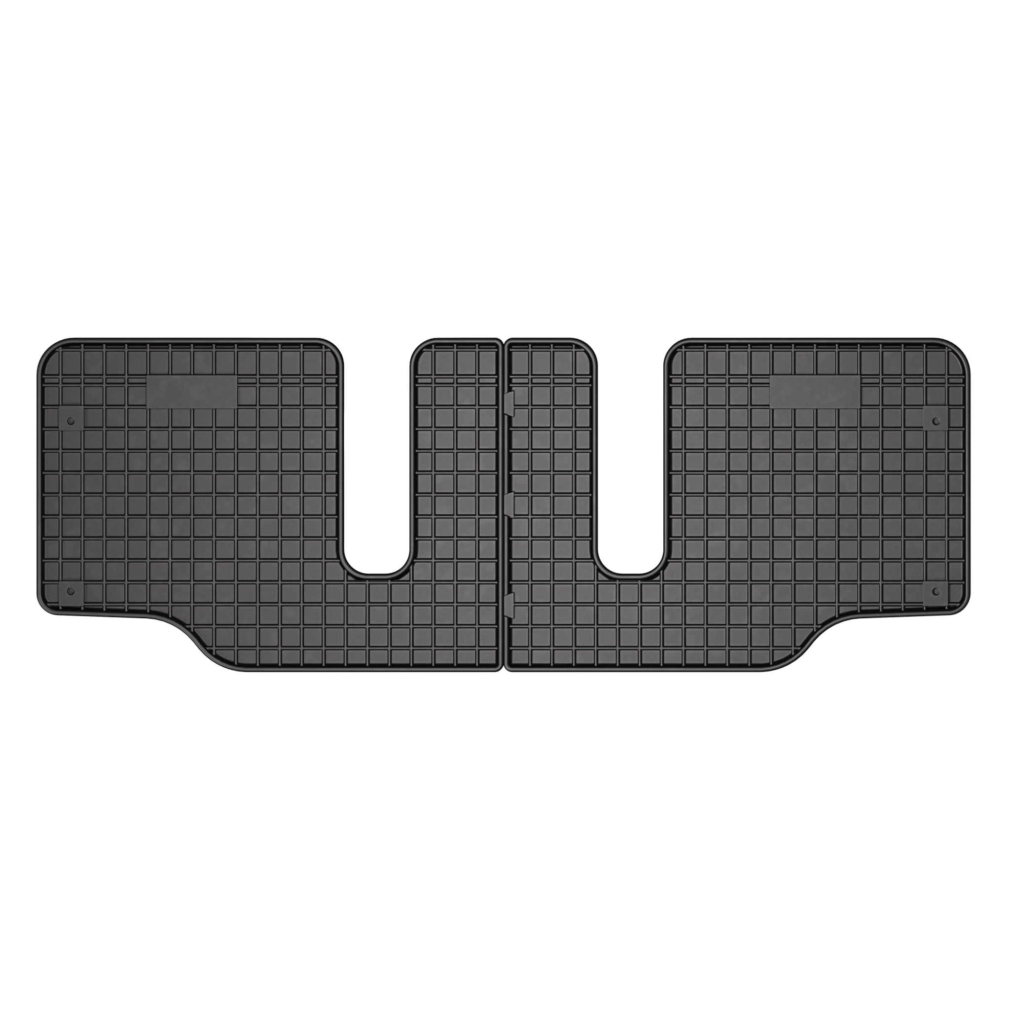 OMAC Gummi Fußmatten für Mazda 5 3.reihe 2005-2010 Automatten Gummi Schwarz 2tlg