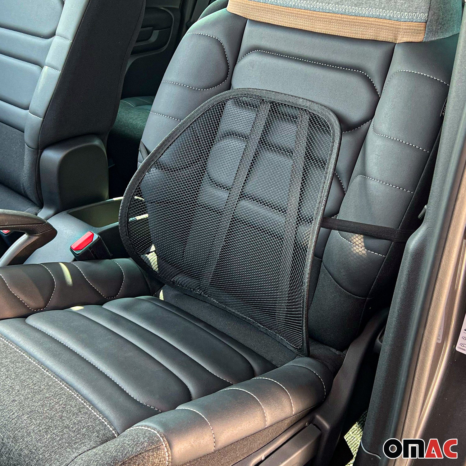 OMAC Lendenunterstützung Rückenstützung Büro Stuhl Auto Sessel Rückenlehne 3x - Image 2