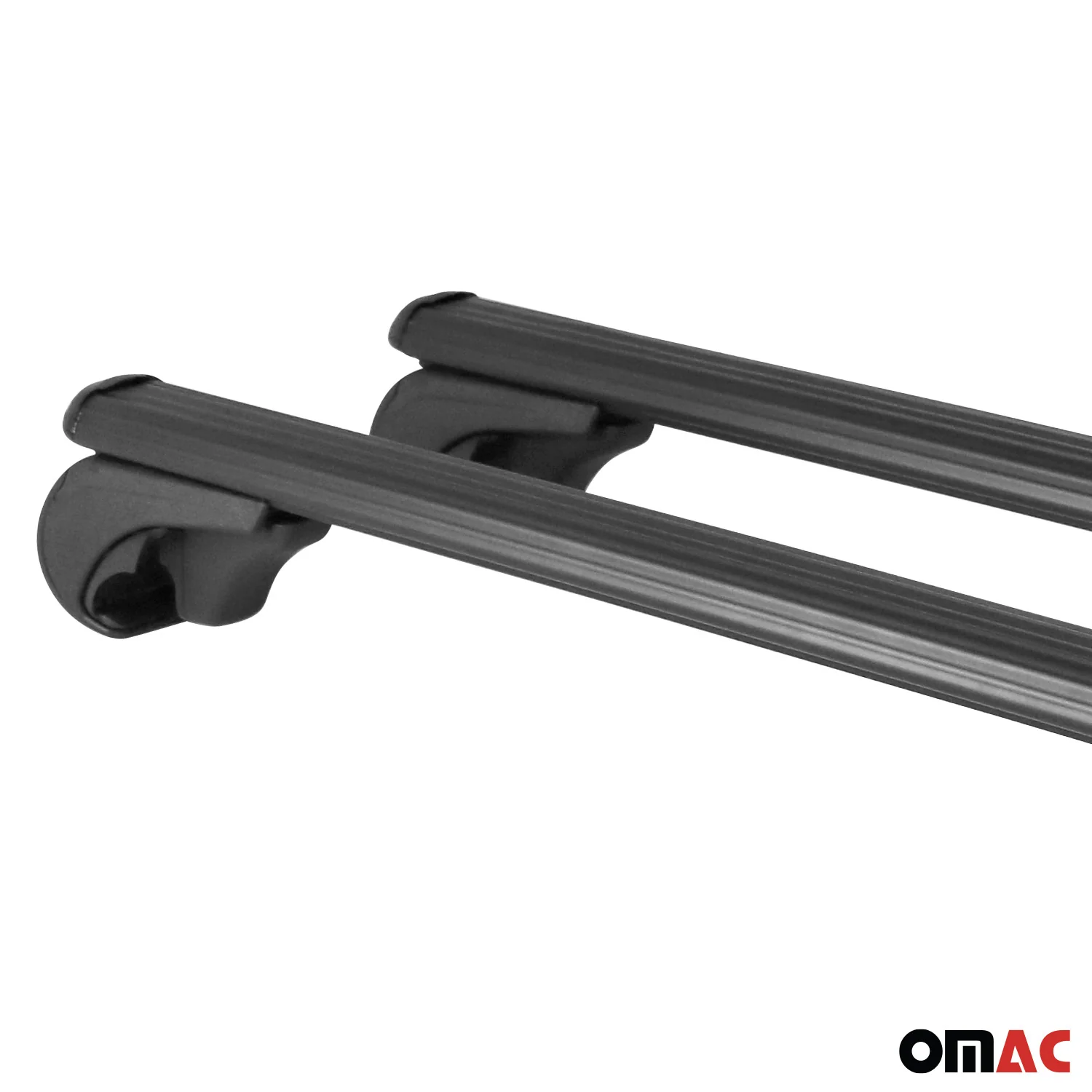 OMAC Universal Dachträger Gepäckträger für Auto 75kg 120cm Aluminium Schwarz 2x - Image 12