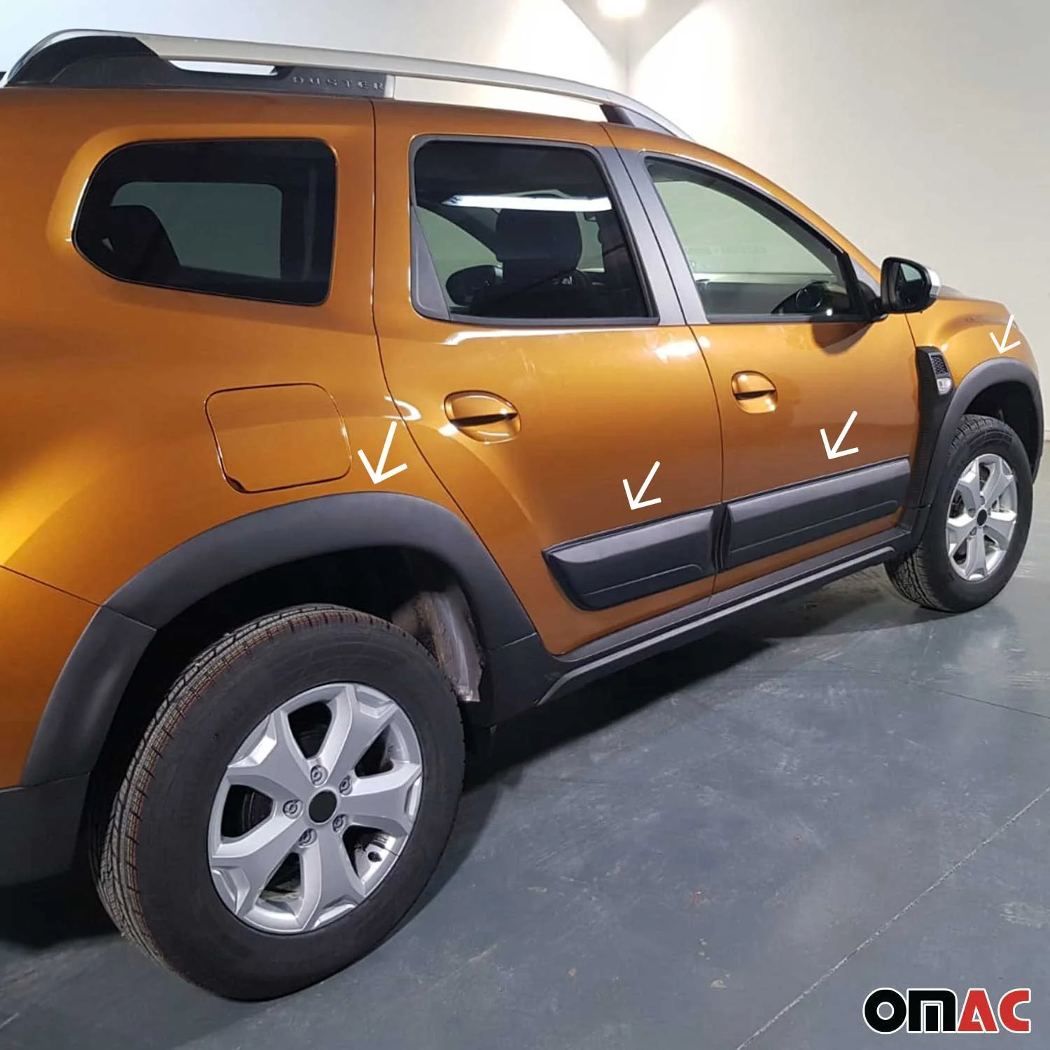 Radläufe Kotflügel Verbreiterung & Türleisten für Dacia Duster 2018-2023 - Image 2