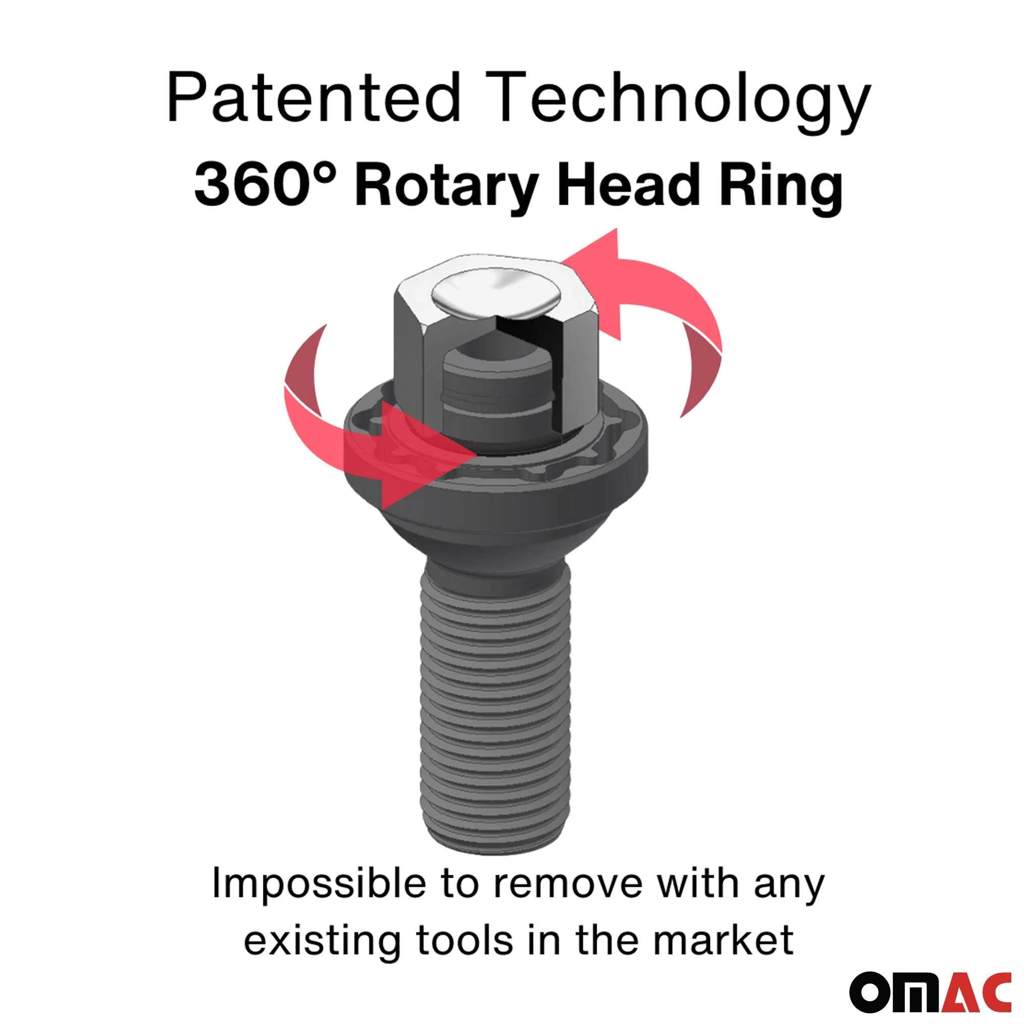 Radschloss Satz Radschrauben für Cupra Terramar 2024-2026 Schwarz 4x M14X1,5 - Image 6