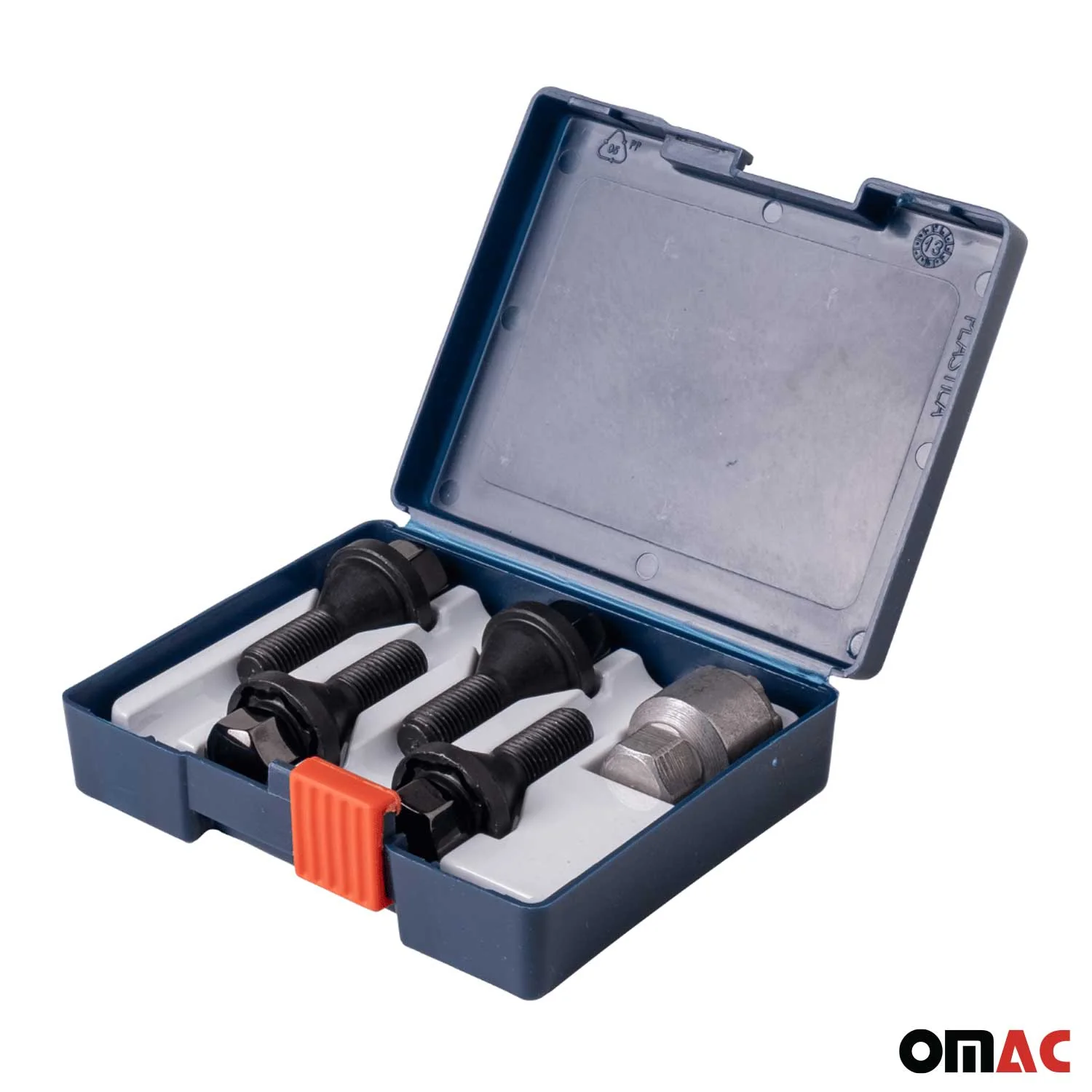 Radschloss Satz Radschrauben für Ford Ka II 2008-2016 Schwarz 4x M12X1,25 - Image 7