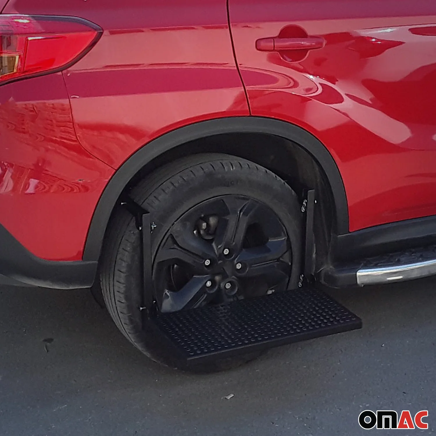 Radtritt Trittstufe Rad Stufe für Nissan Navara Klappbar Faltbar 55cm Stahl - Image 10