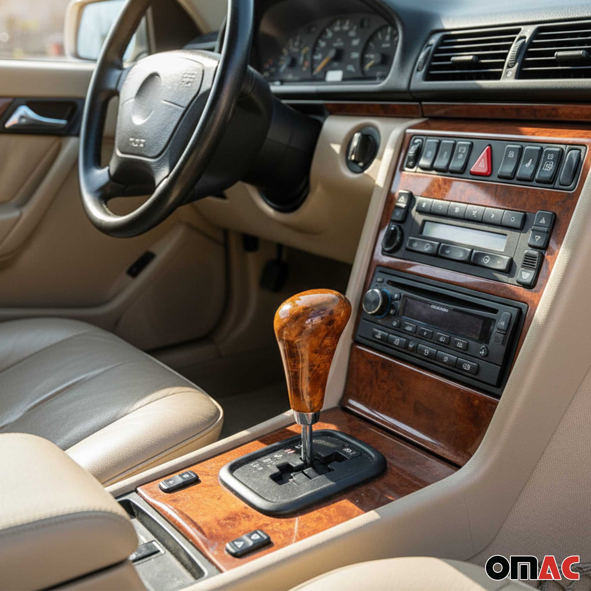 Schaltknauf für BMW 3er E36 alle 1990-2000 Walnut ohne Emblem Manuell Edelholz - Image 2