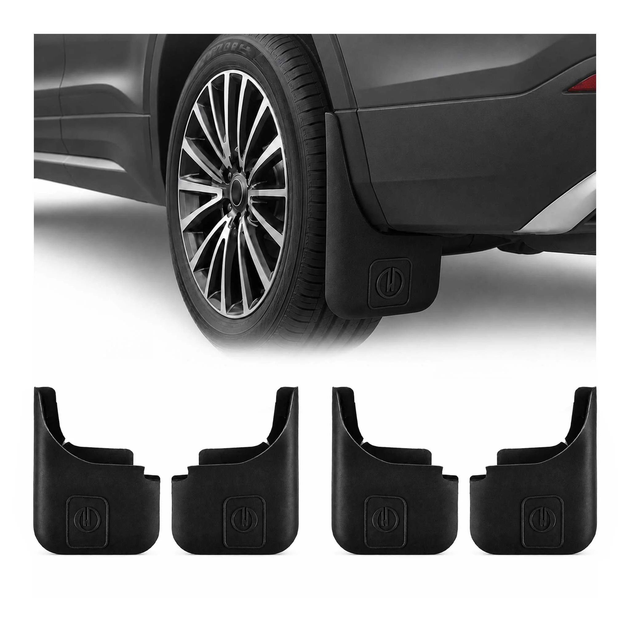 4x Schmutzfänger Vorne Hinten für Nissan Qashqai J10 2007-2013 Universal