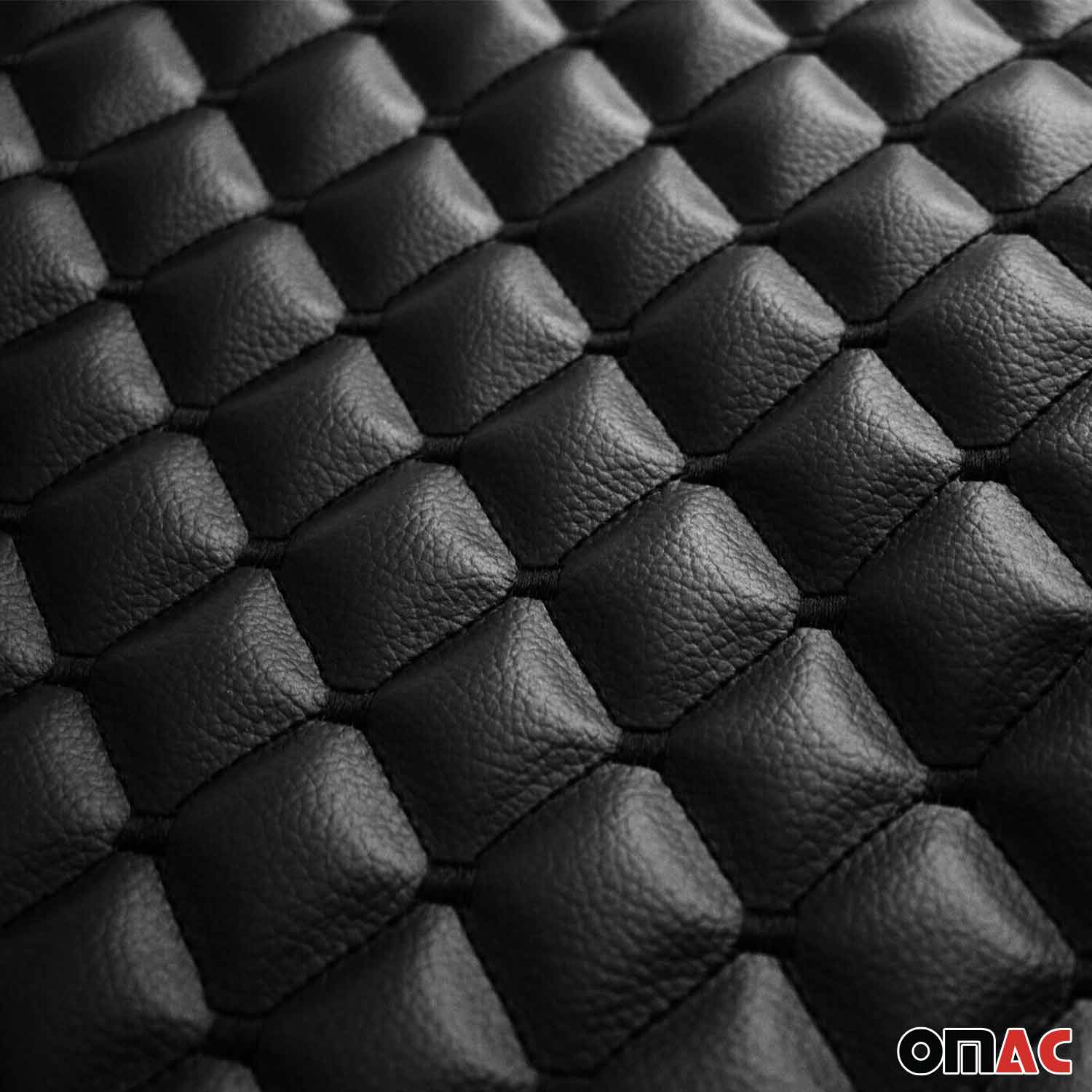 Schonbezug Sitzauflage Autositzschutz für VW Multivan T7 PU-Leder Schwarz 1tlg - Image 5