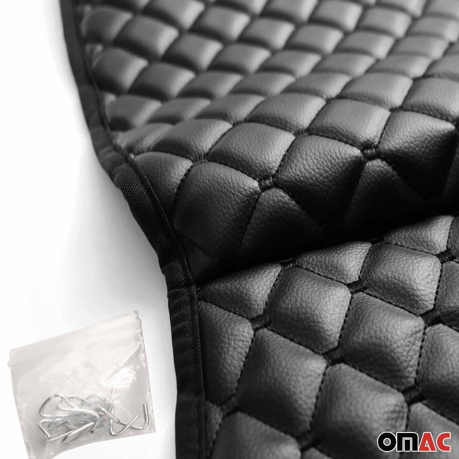 Schonbezug Sitzauflage Autositzschutz für VW Multivan T7 PU-Leder Schwarz 1tlg - Image 8
