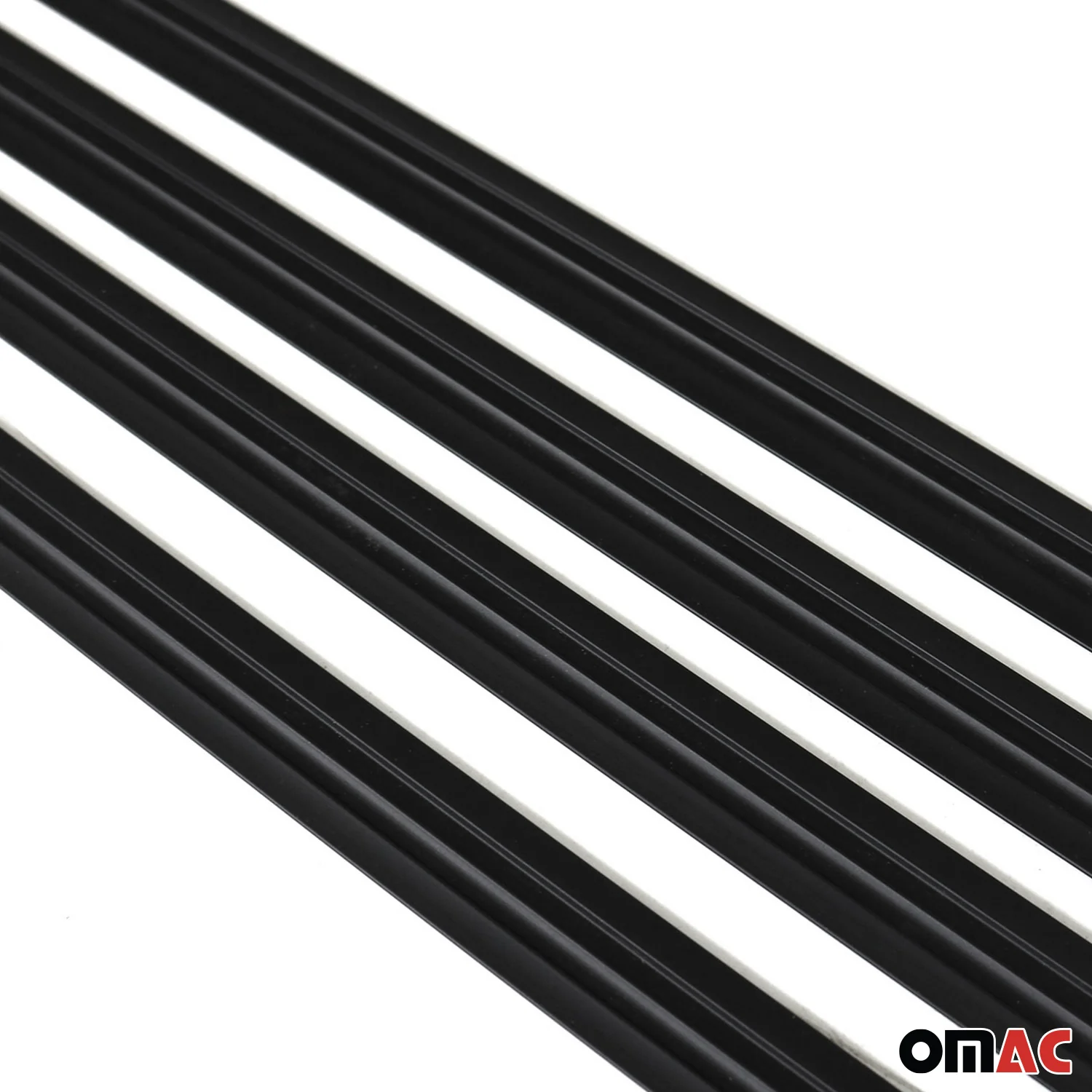 Seitentürleiste Türschutz für Kia Venga Ceed Sportage Sorento Rio Alu Schwarz 8x - Image 8