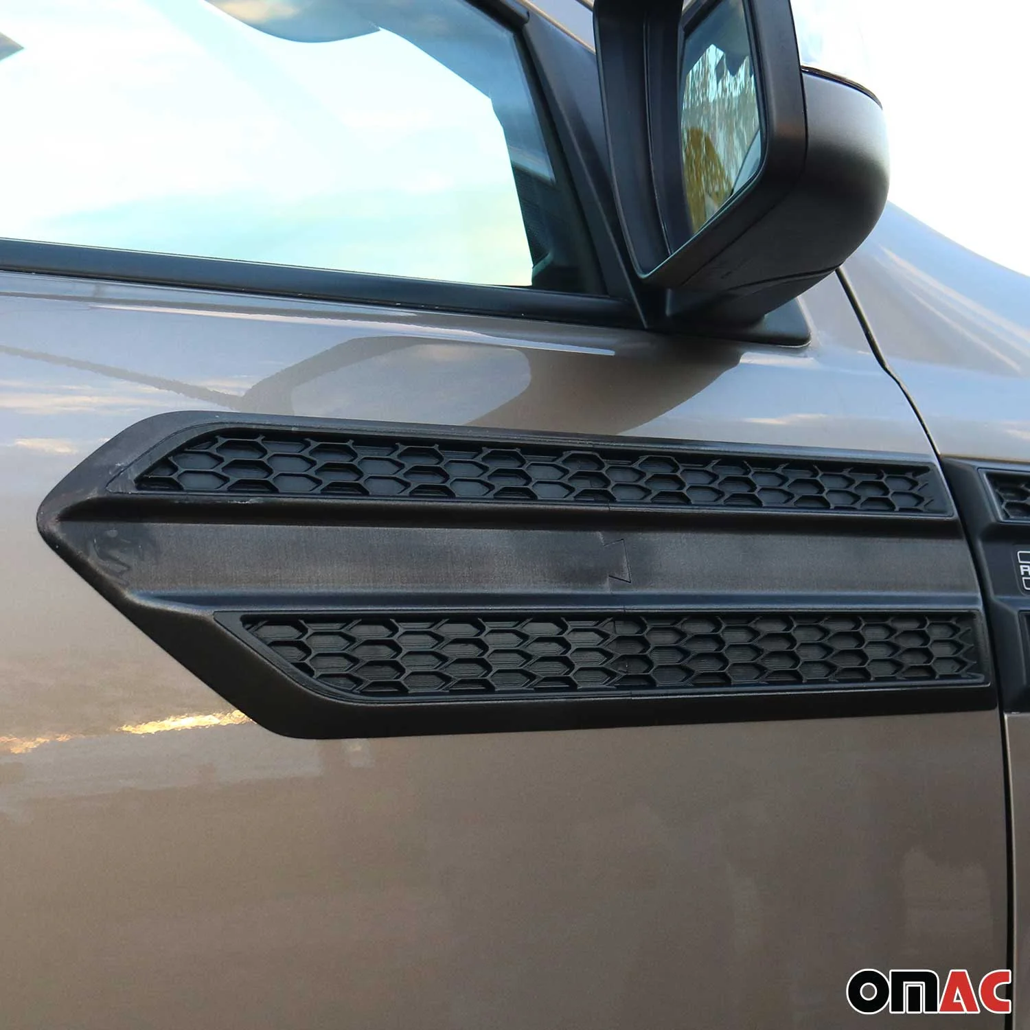Seitentürleiste Türschutzleiste für Mitsubishi L200 2019-2023 ABS Schwarz 2x - Image 4