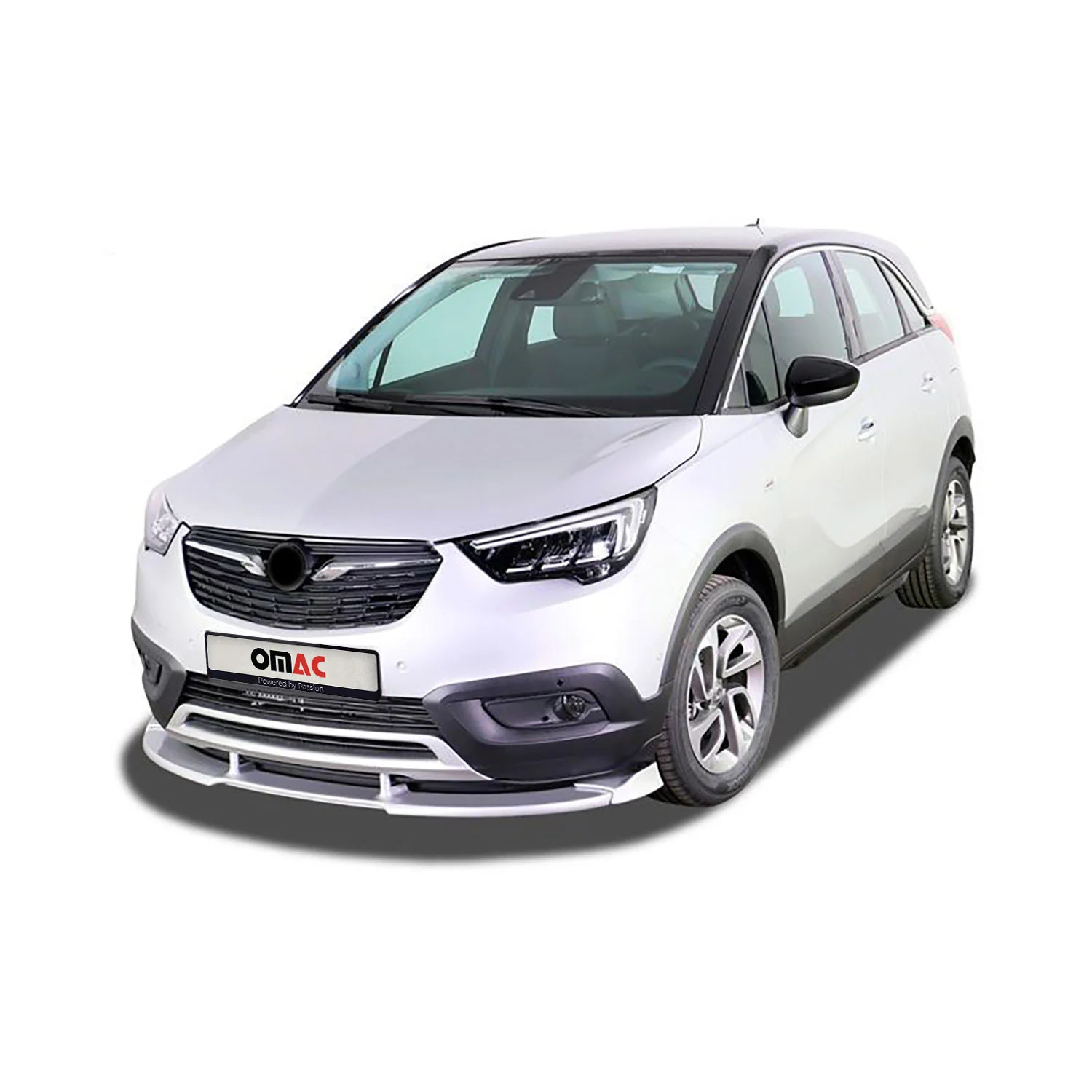 RDX Seitenschweller für Opel Crossland 2017-2023 ABS Schwarz glänzend
