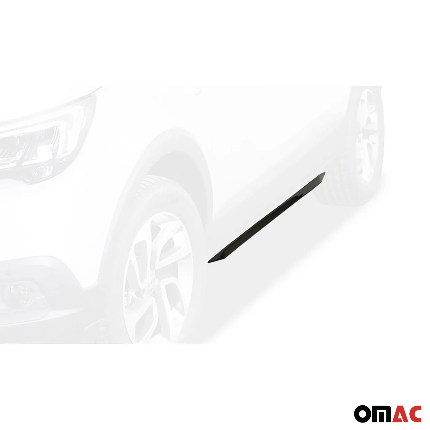 RDX Seitenschweller für Opel Crossland 2017-2023 ABS Schwarz glänzend - Image 5