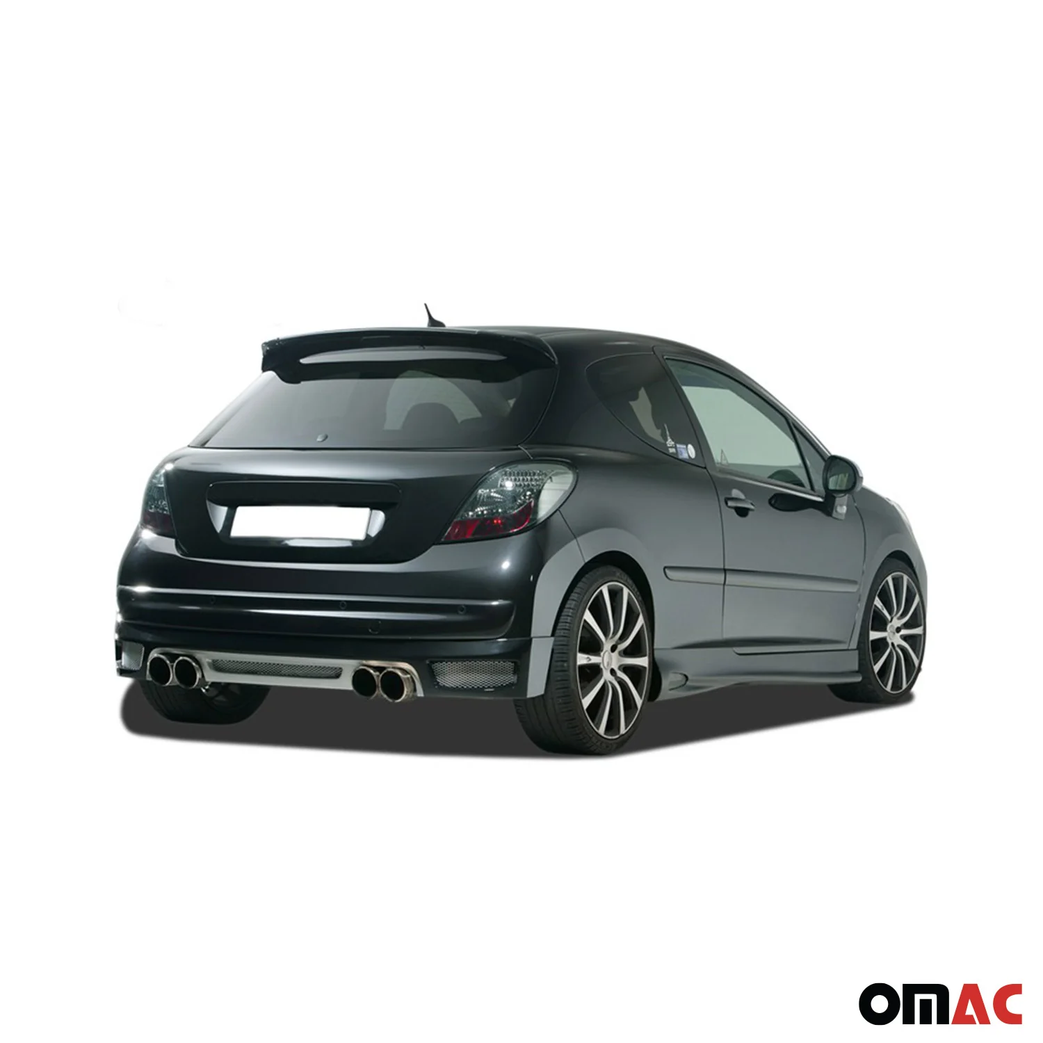 RDX Seitenschweller für Peugeot 207 3 türer 2006-2023 ABS Unlackiert - Image 2