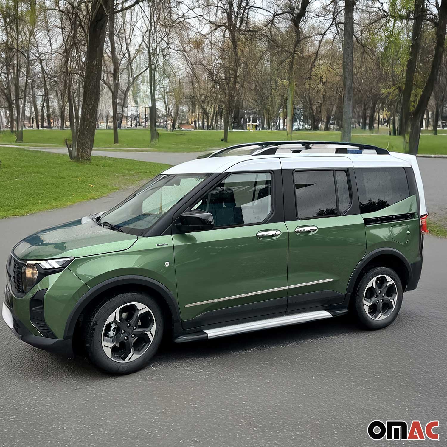 Seitentürleiste Türleiste Türschutz für Ford Tourneo Courier 2023-2026 Edelstahl - Image 2
